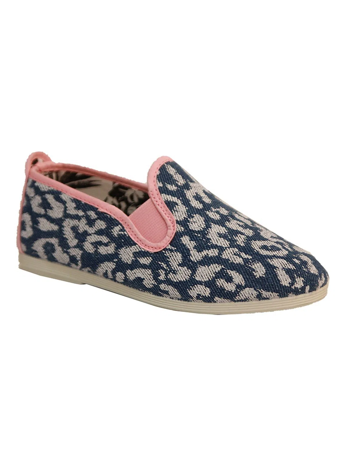 Alpargatas de Print Leopardo Rosa