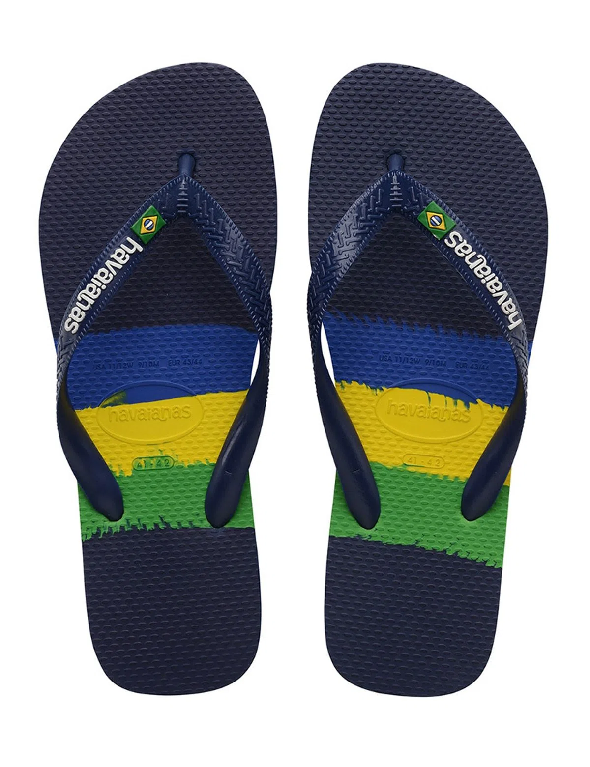 Chinelos Brasil Tech Azul