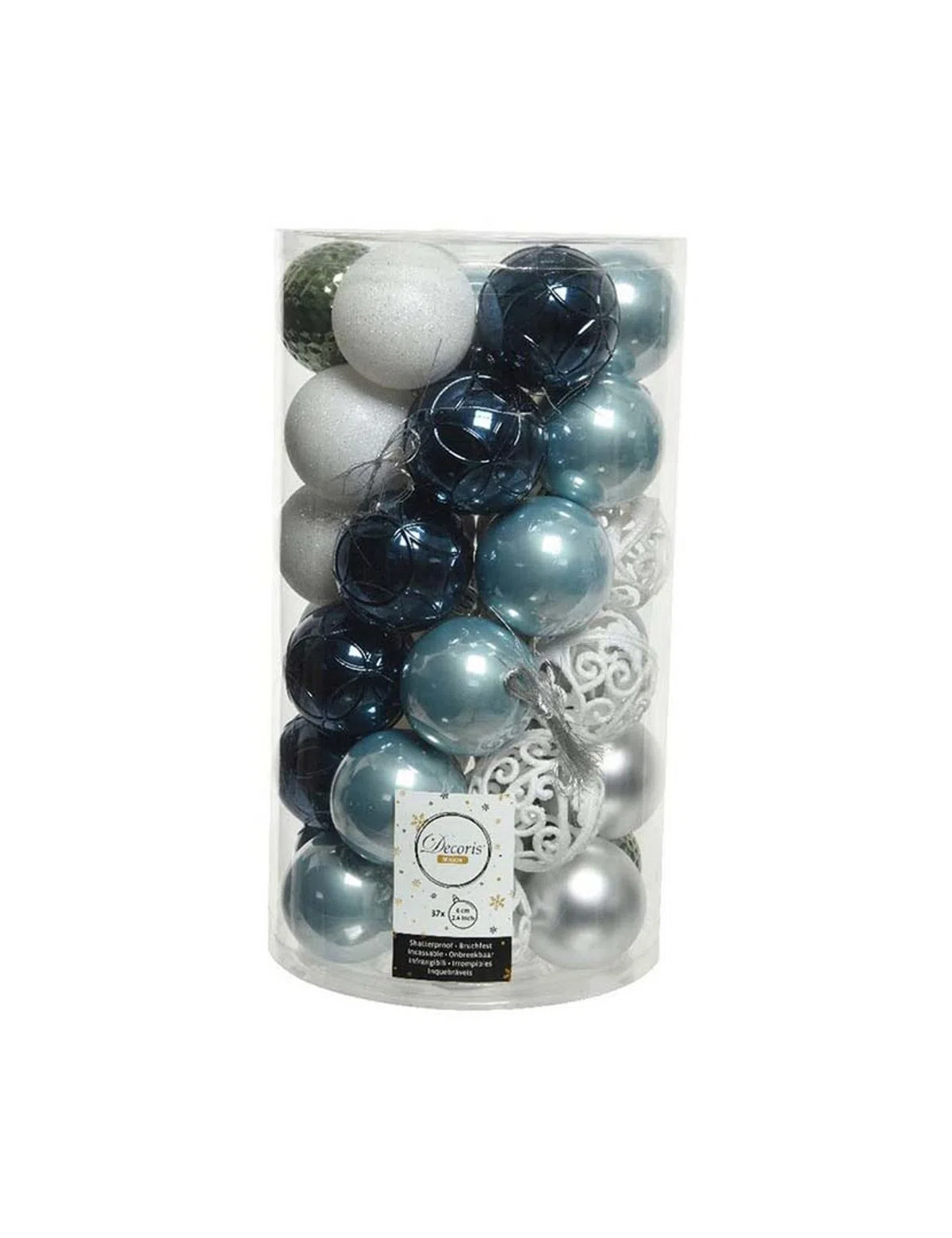 Bolas de Natal Decoris Cores Sortidas