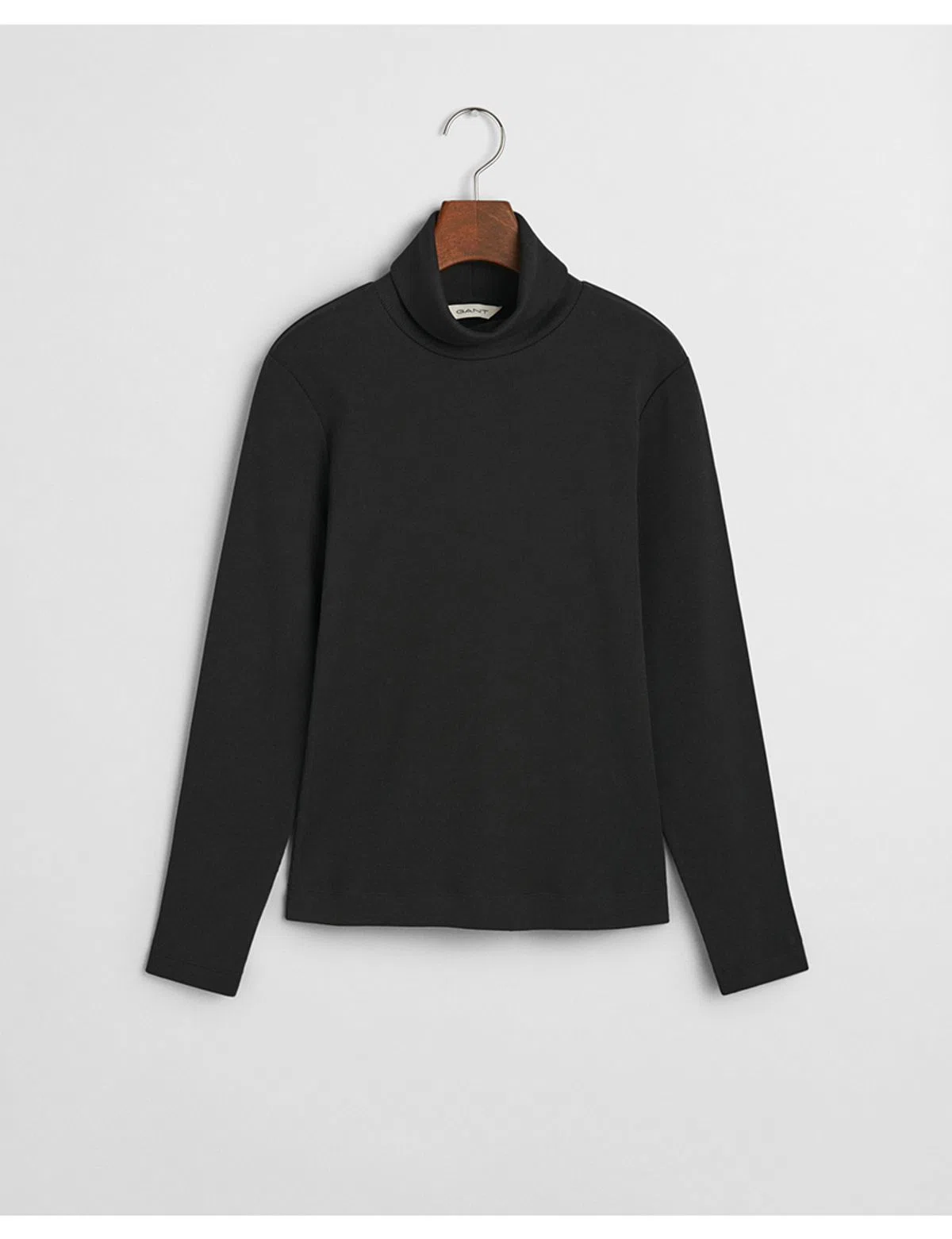 High Neck Slim Fit Sweater Black