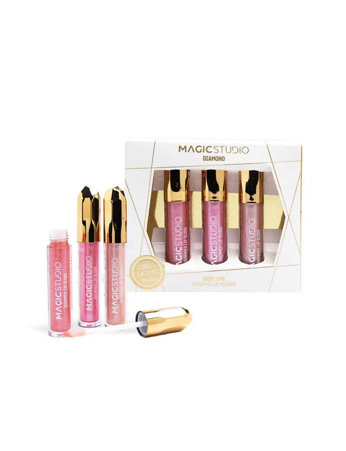 Conjunto Diamond Shiny Lips
