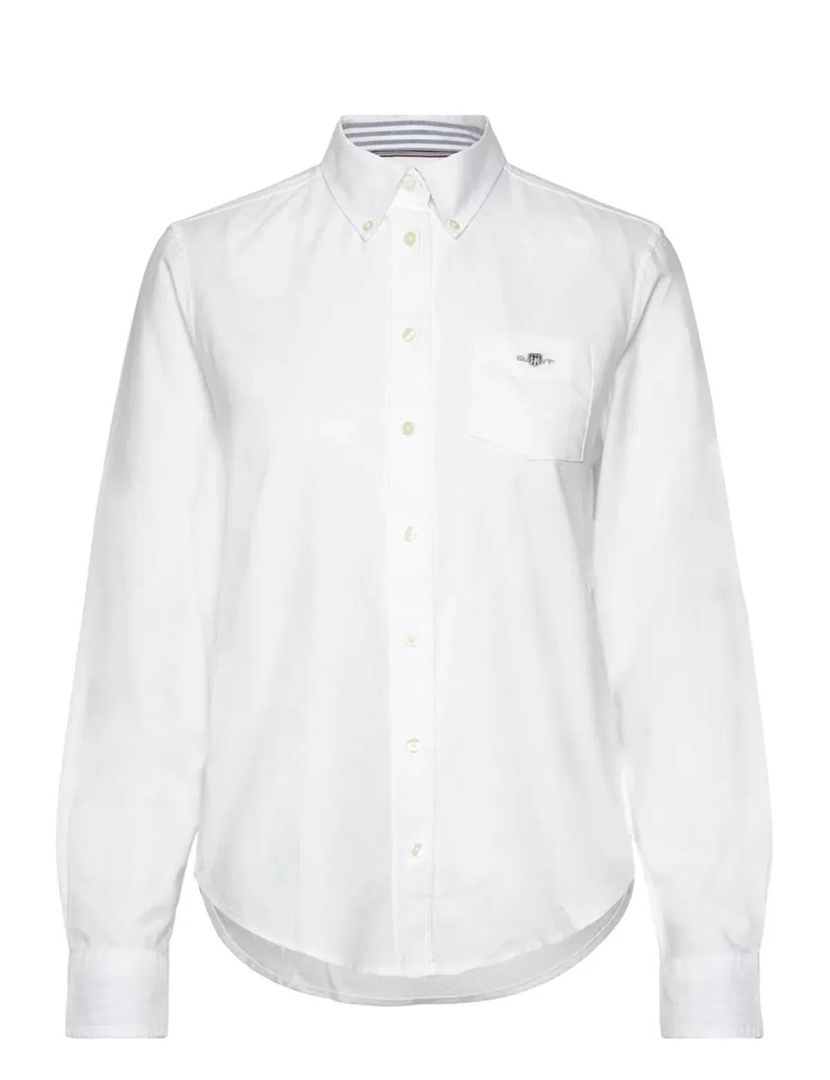 Ladies Regular Oxford Shirt White