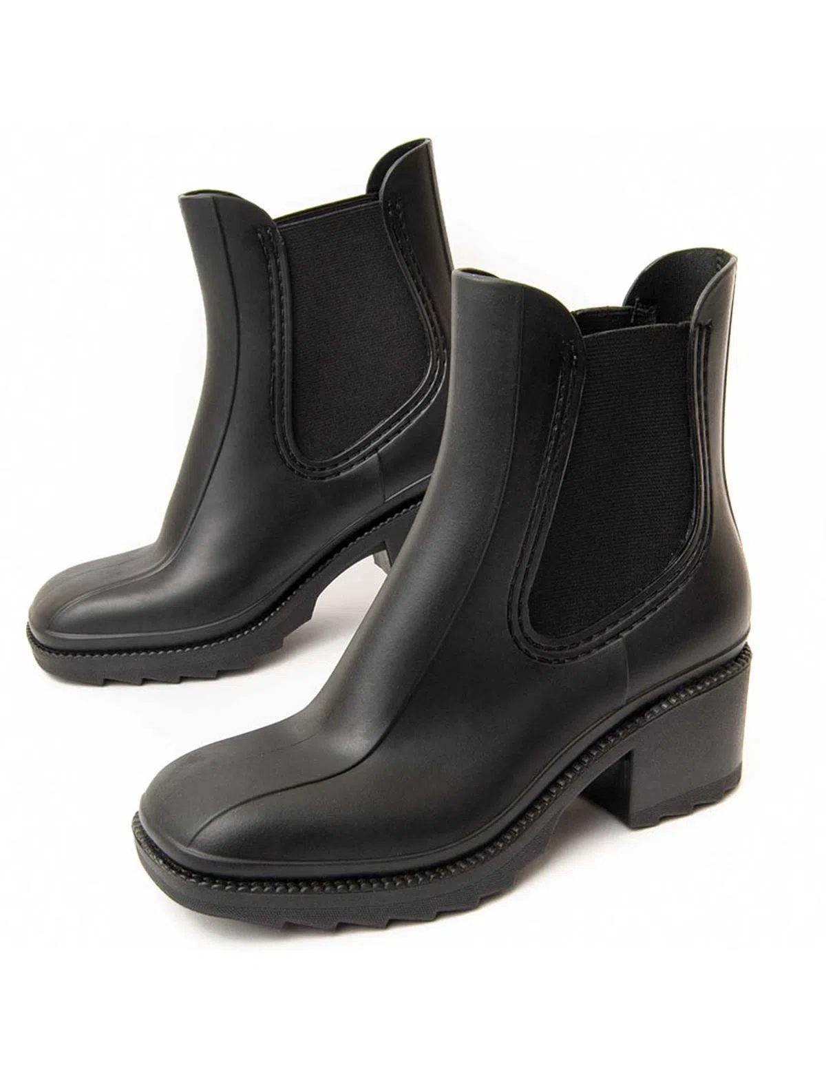 Botins com Salto Senhora Preto