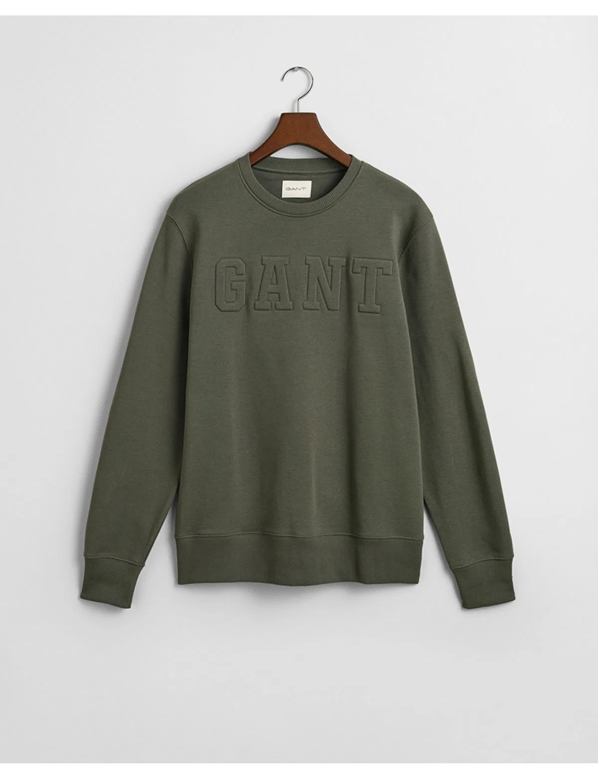 Sweatshirt Embossed Verde Escuro