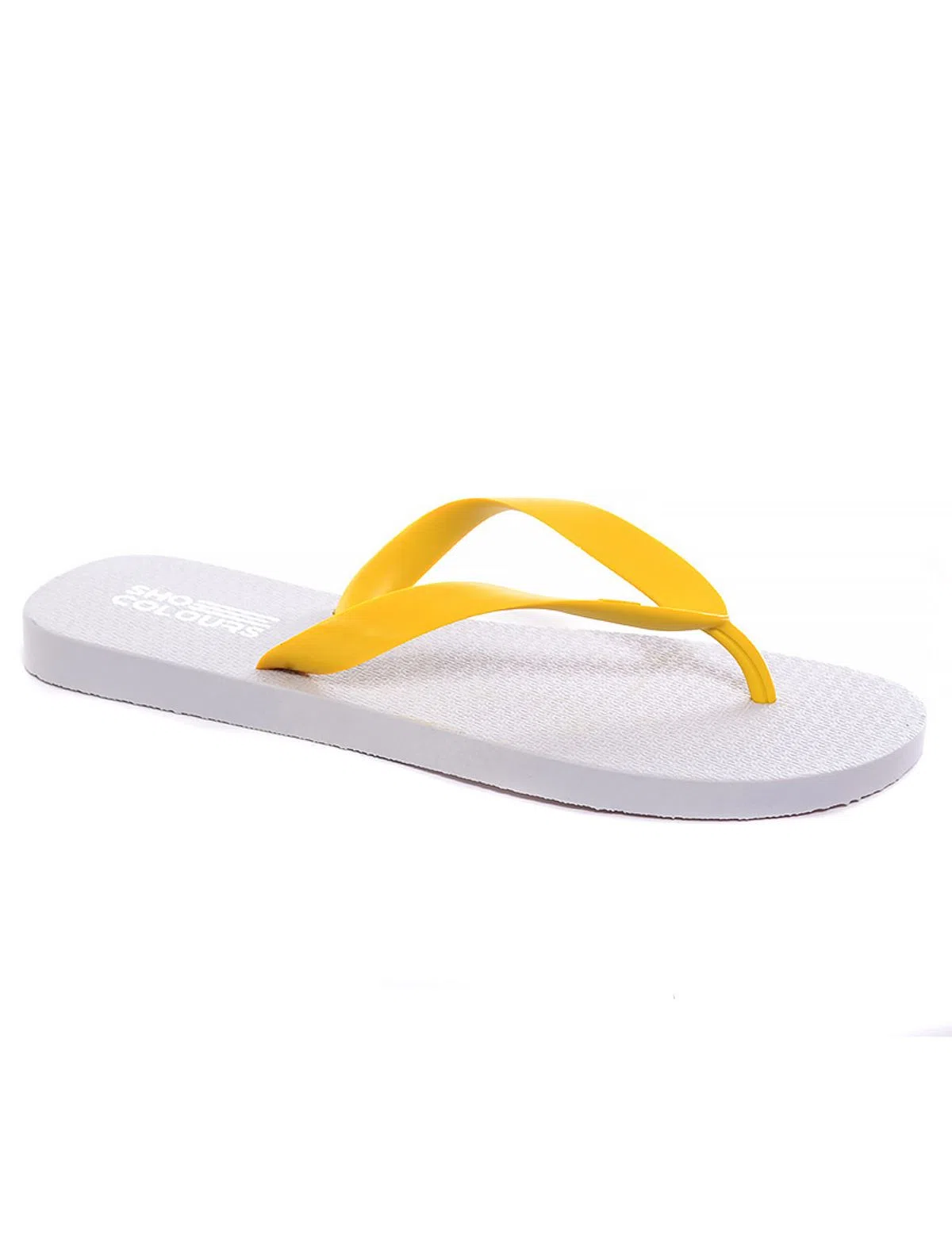 Chanclas ShoeColours Blancas y Amarillas