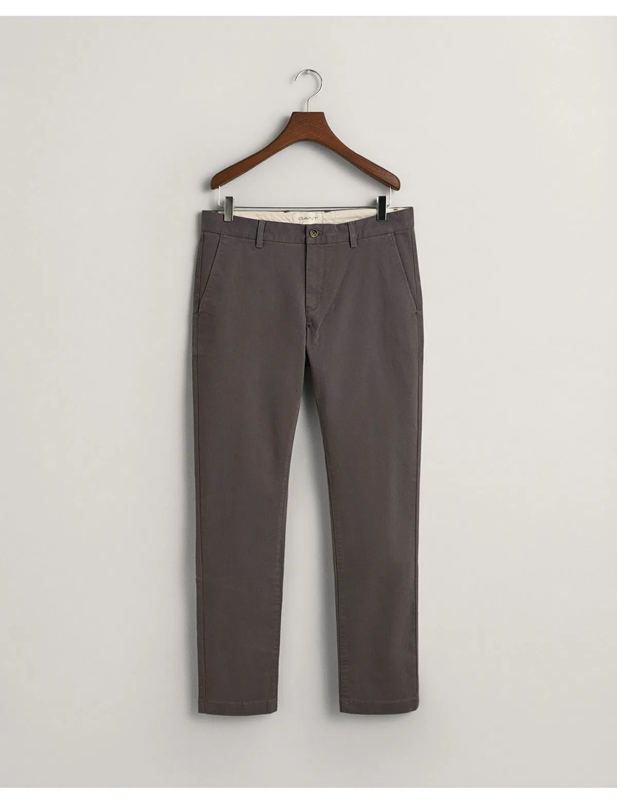 Calças Slim Super Chino Cinzento