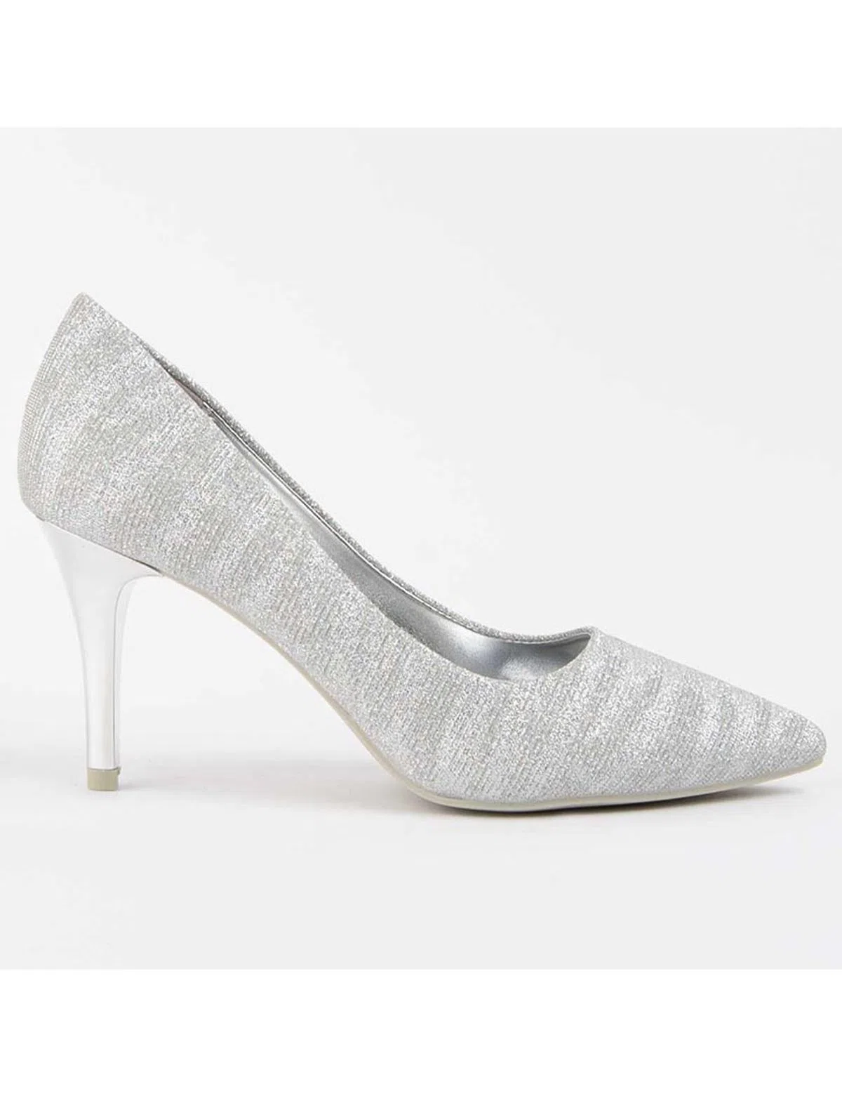 Silver Women's High Heels