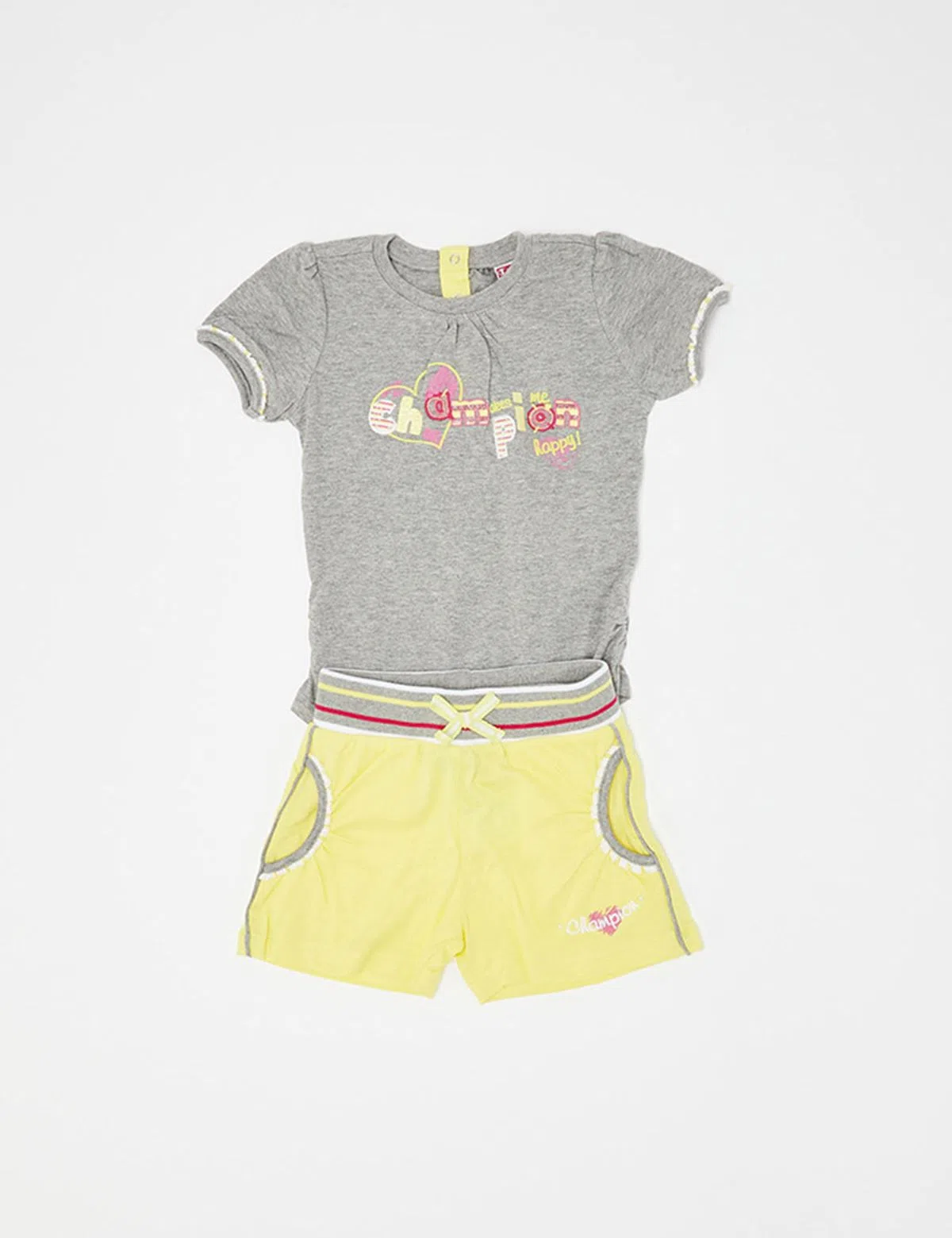 Conjunto T-Shirt e Calções Multicor