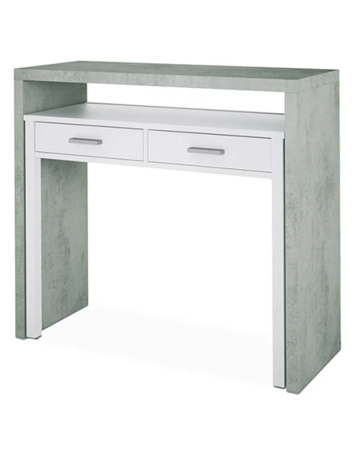 Tyrion White-Grey Desk