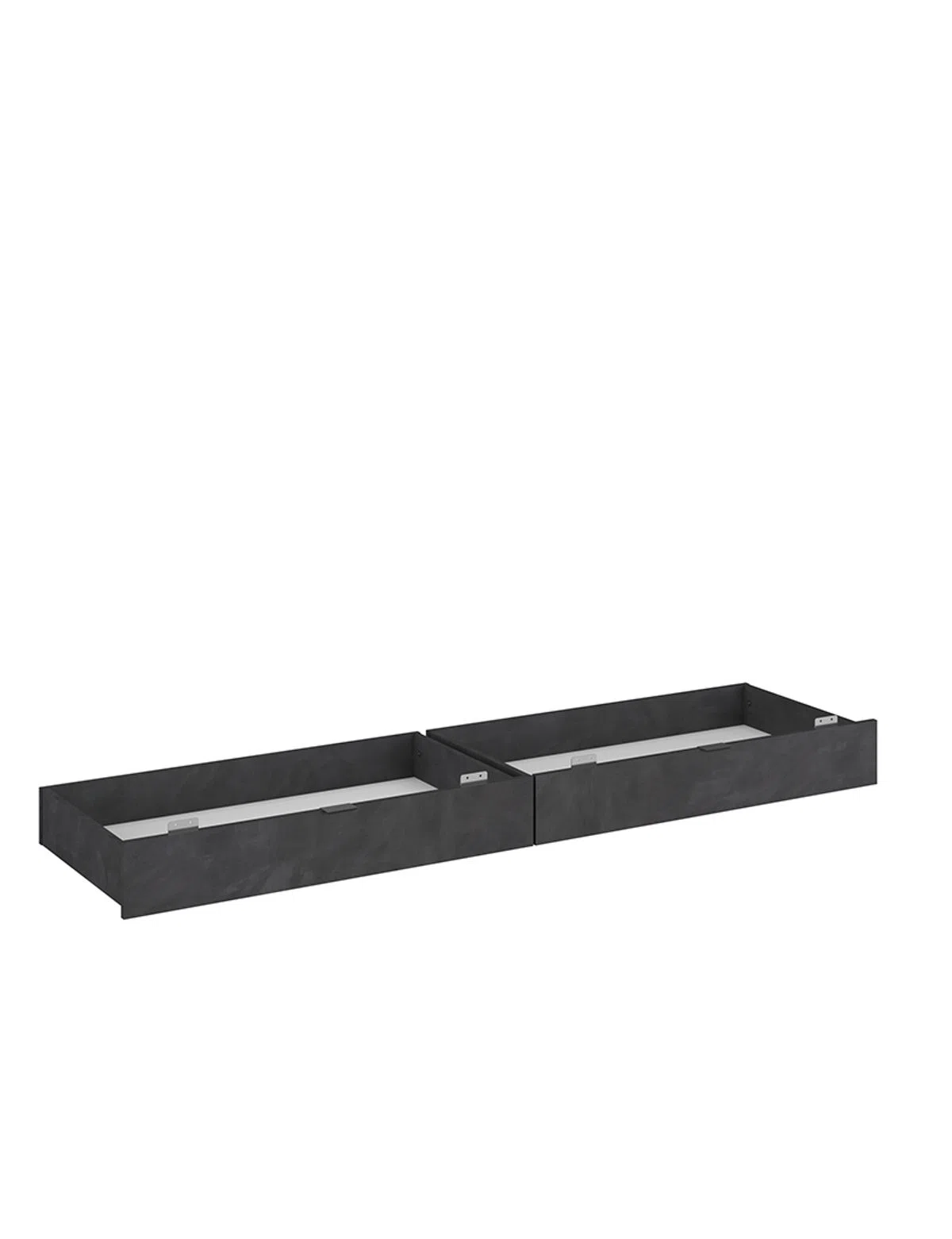 Conjunto 2 Gavetas Cama Toronto Preto