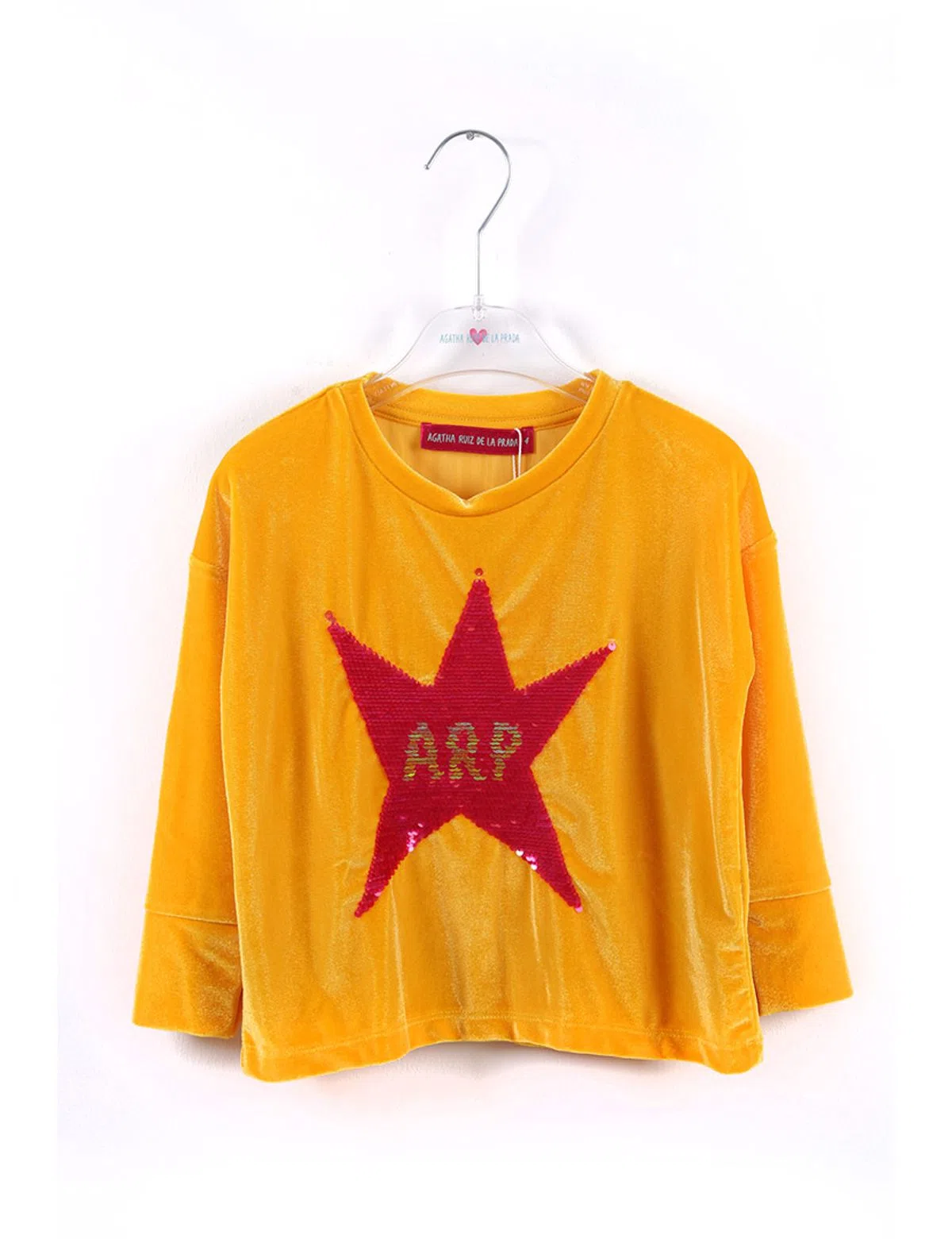 Pull Fille Jaune