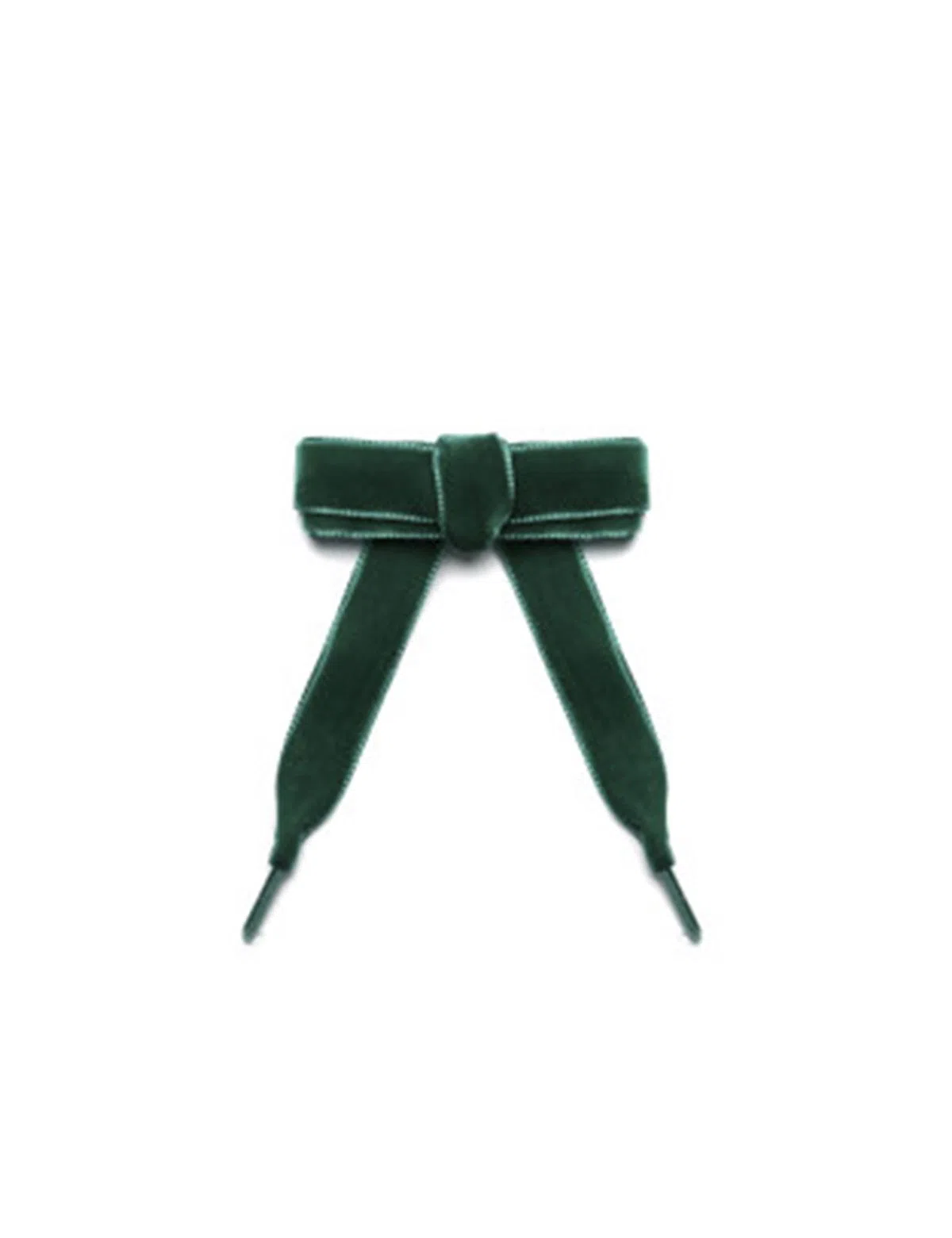 Cordones de Terciopelo Niño Verde