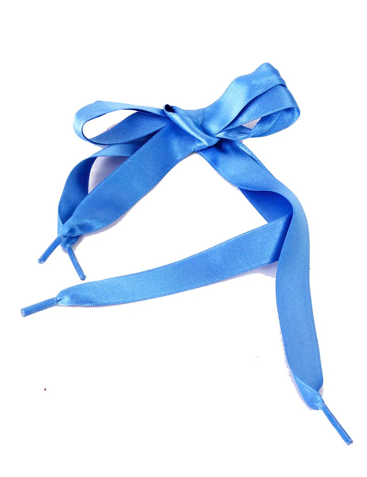Atacadores Criança Cetim Azul