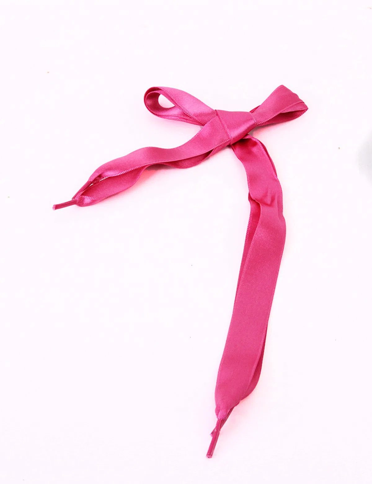 Child Satin Shoelaces Pink