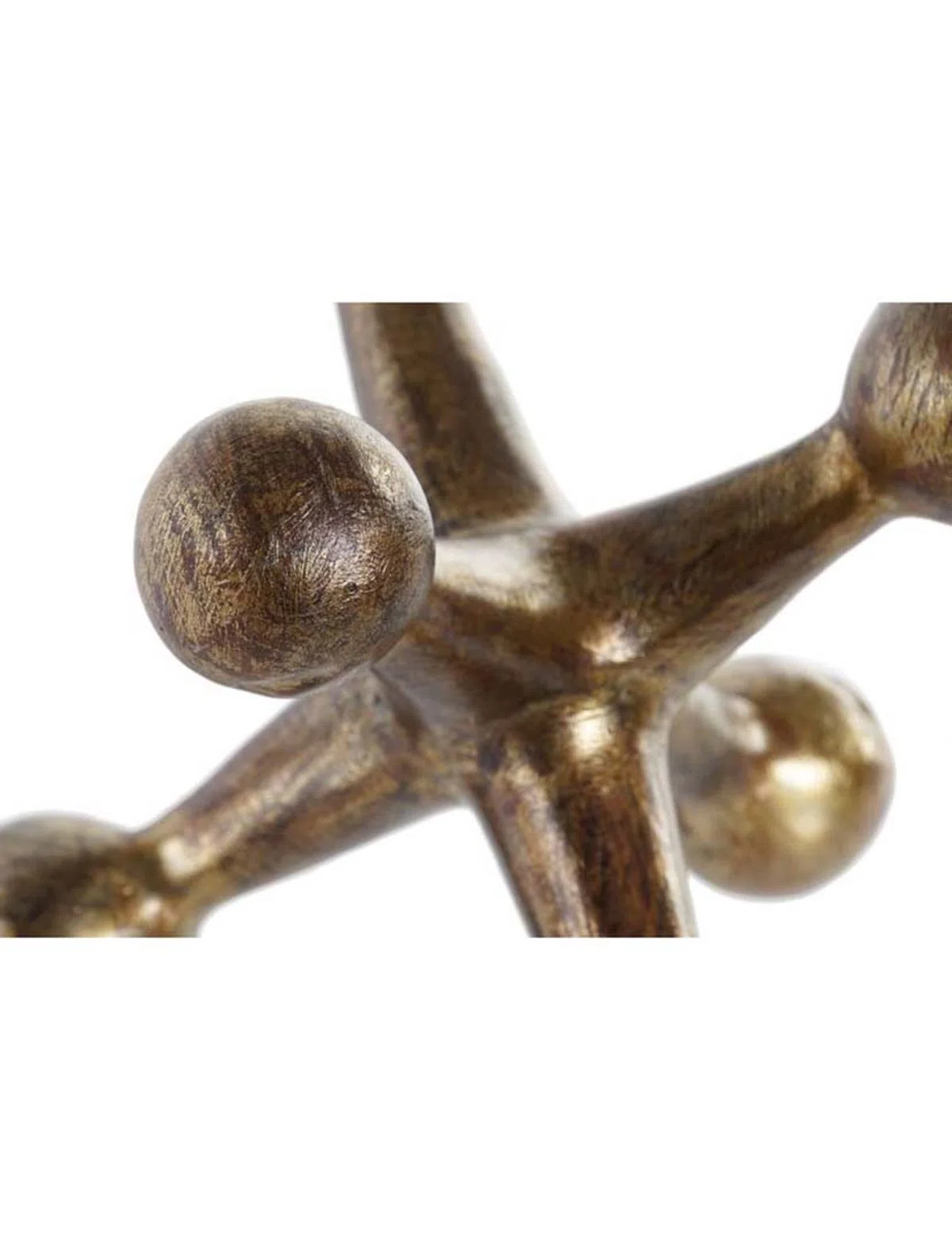 Figura Abstracta Dorada