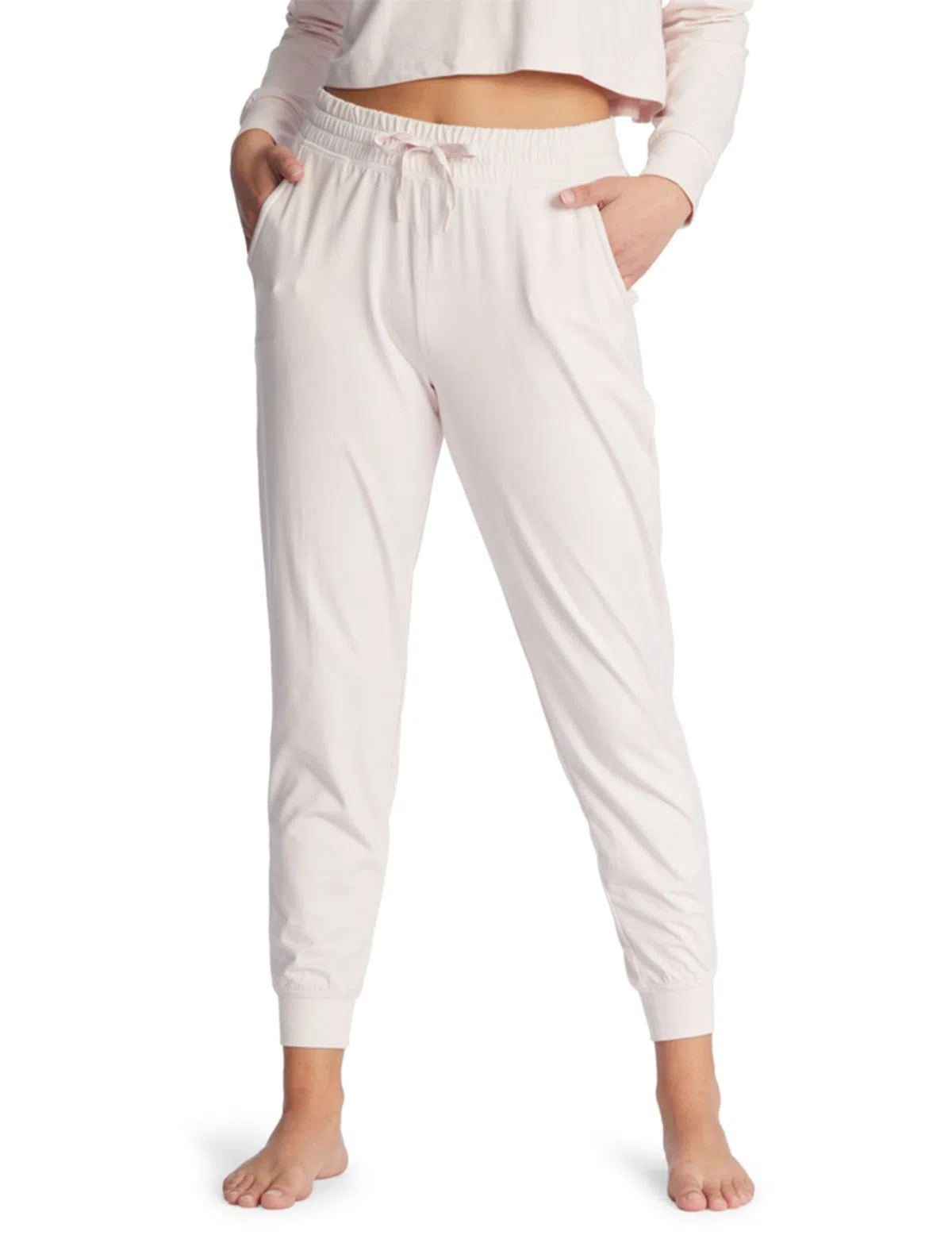 Pantalons d'Entraînement Femmes Sun Might Shine Beige