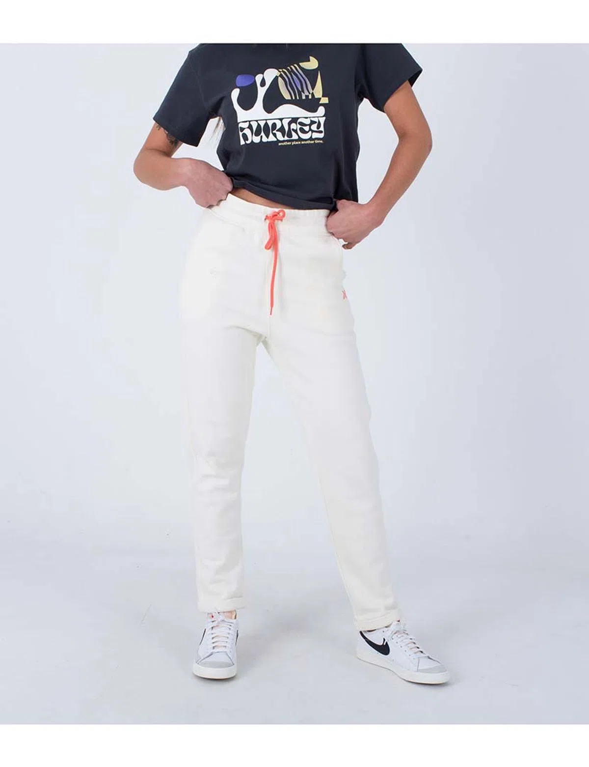Pantalones de Entrenamiento para Dama Beige