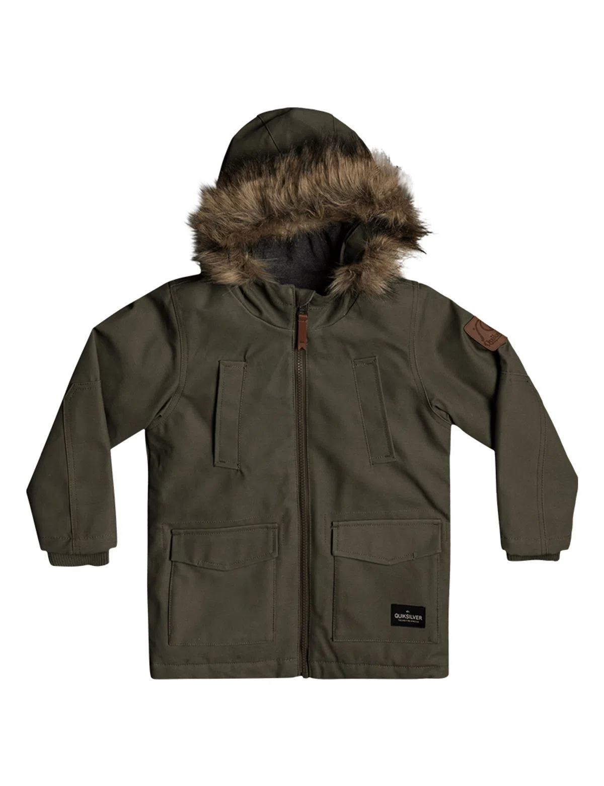 Casaco Storm Drop Verde Kids