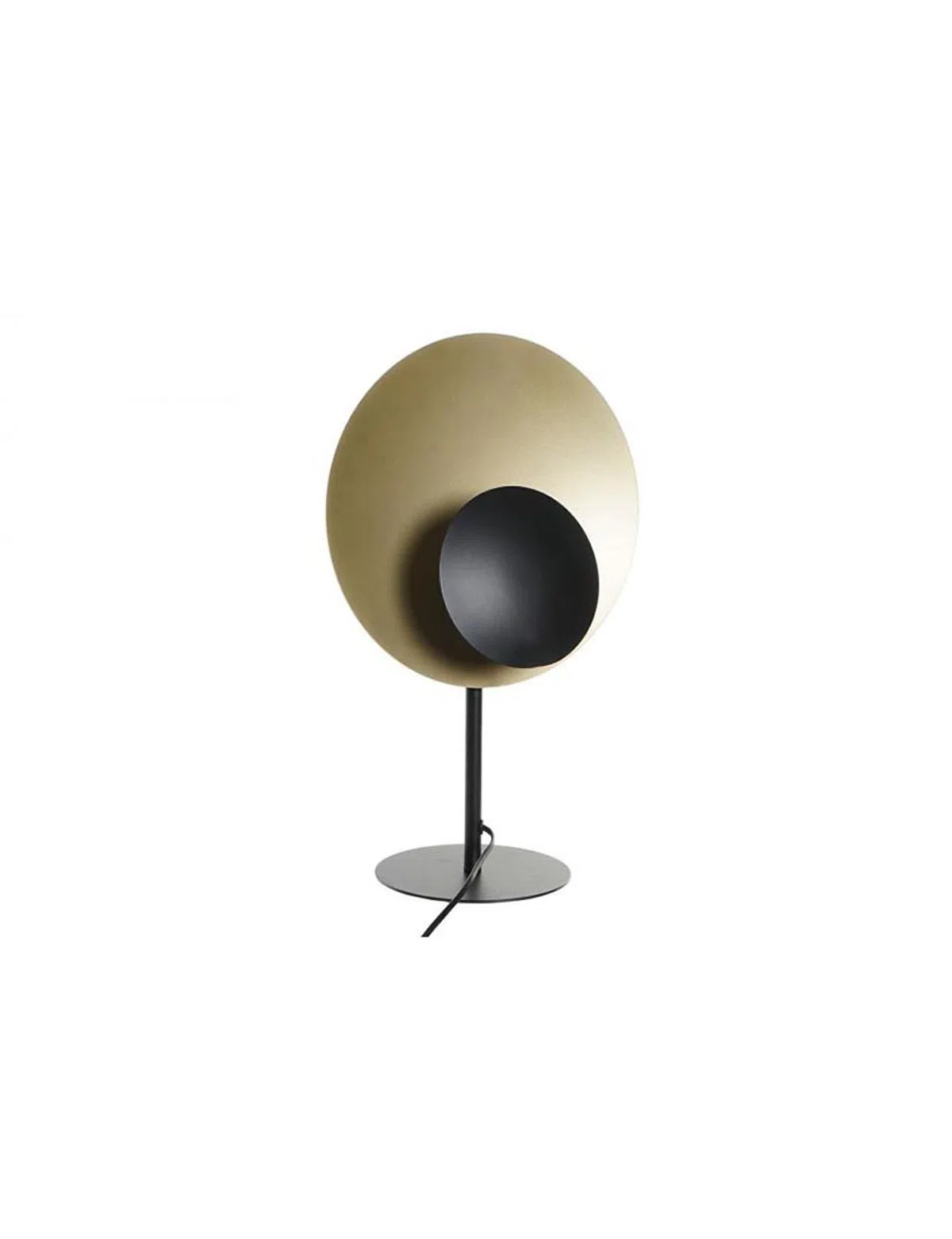Candeeiro Mesa Metal Preto
