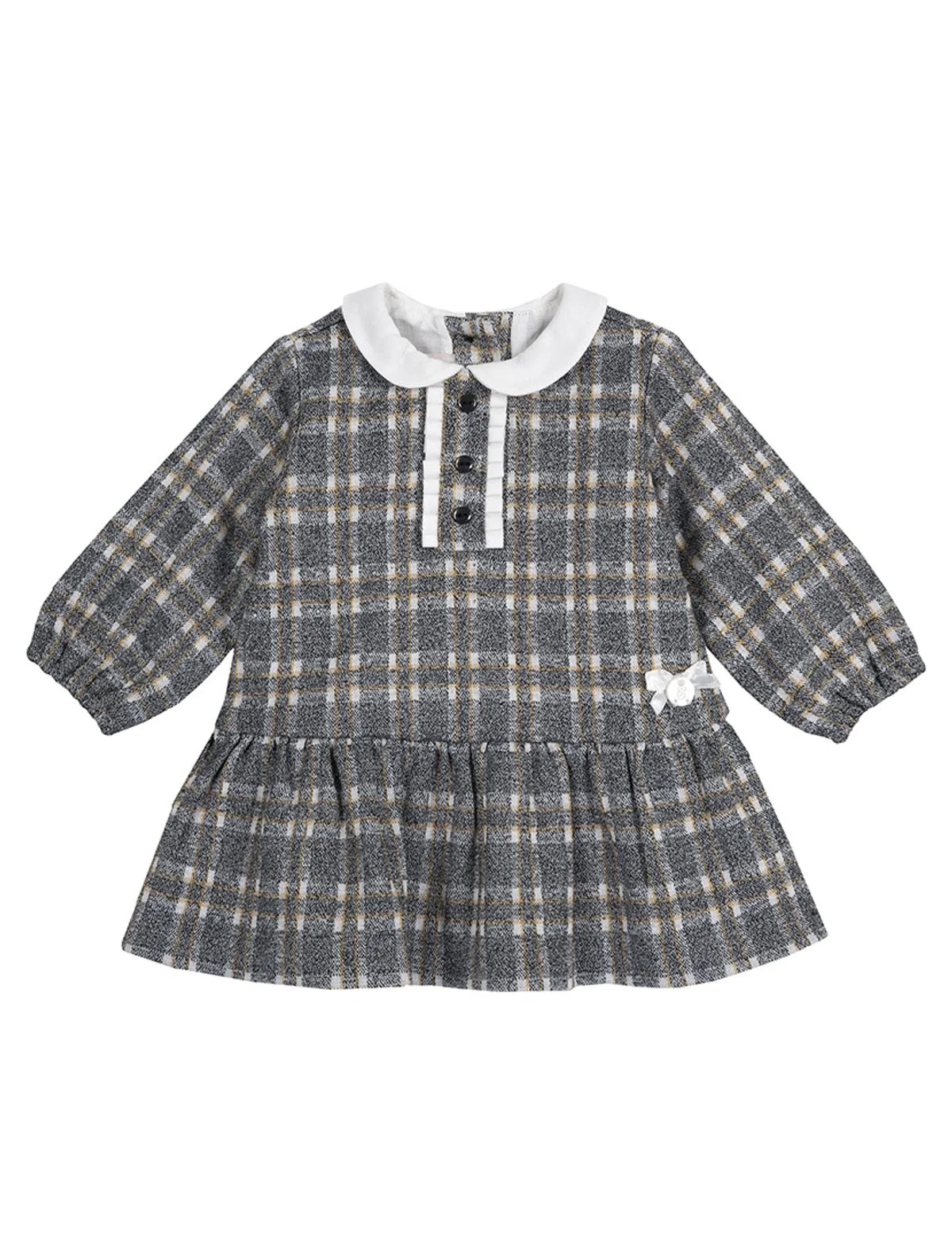 Vestido Menina Cinzento