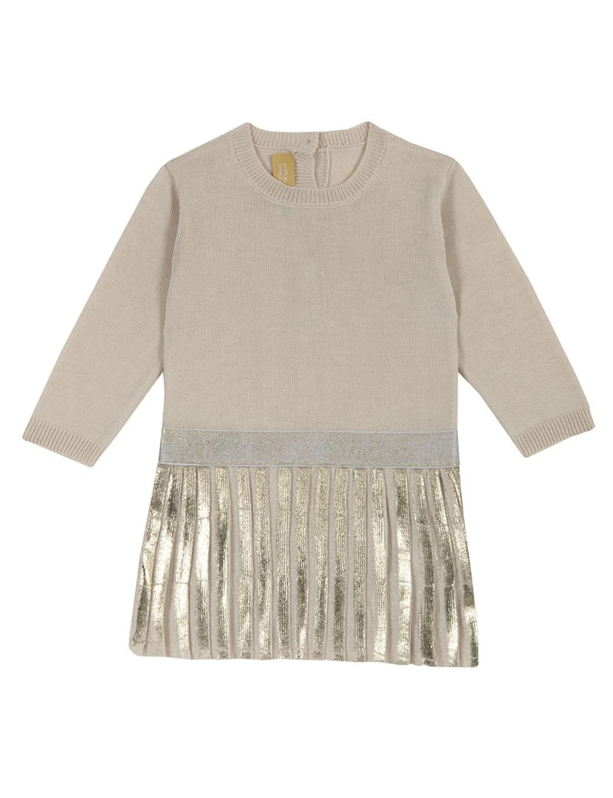 Little Girl Beige Dress