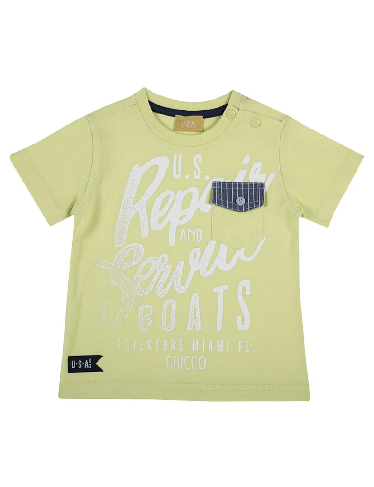 T-Shirt Menino Luz Verde