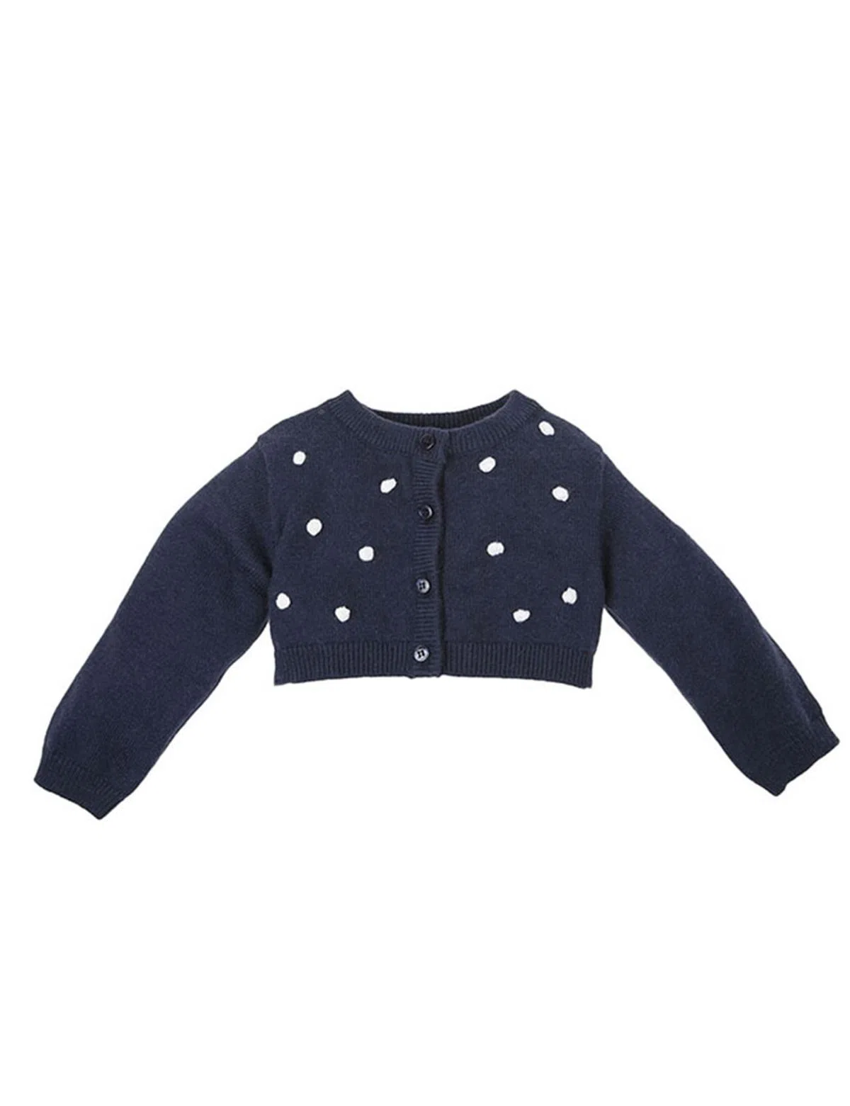 Cardigan Menina Azul