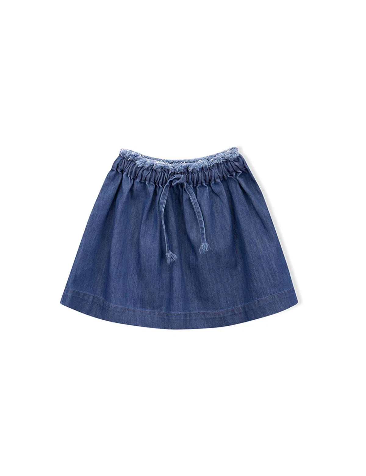 Girl's Myra Knot Blue Skirt