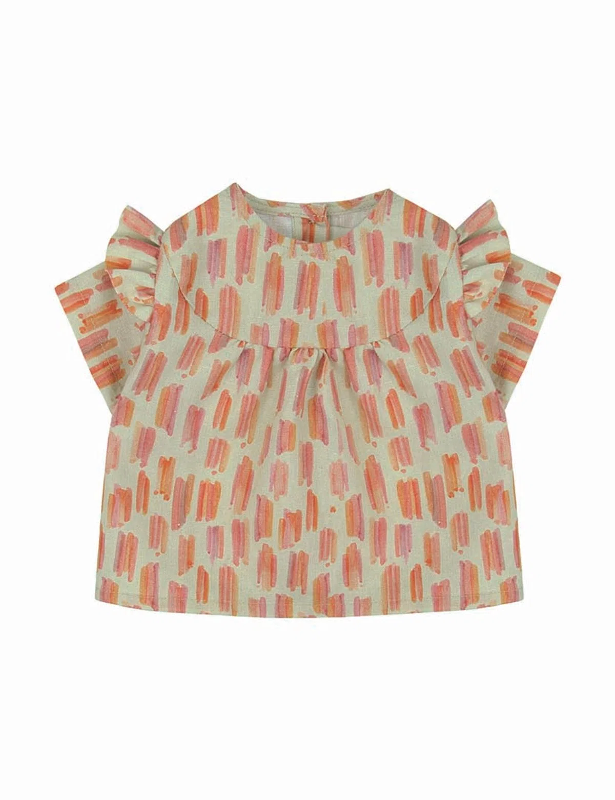 Blusa Menina Laranja