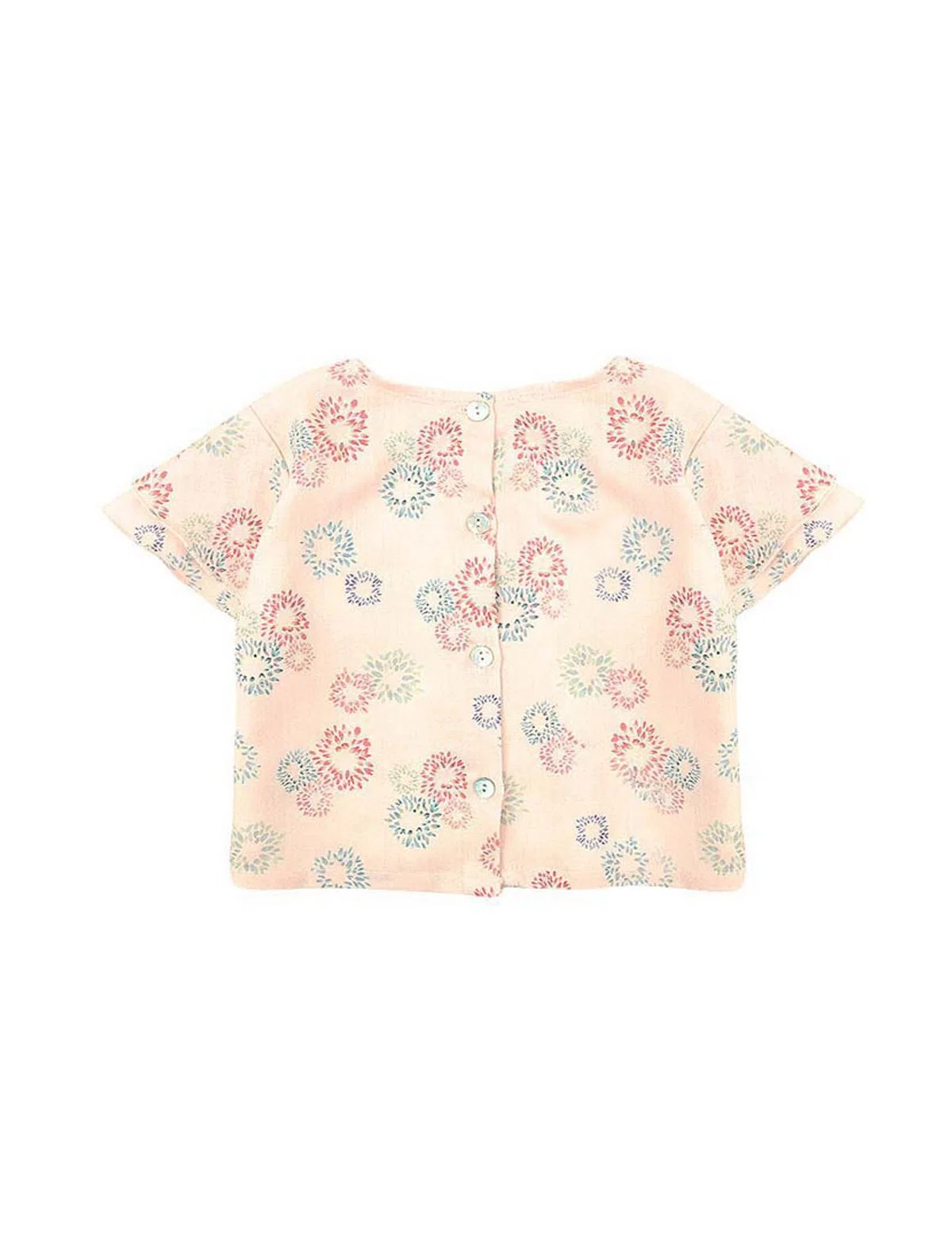 T-Shirt Menina Rosa Claro