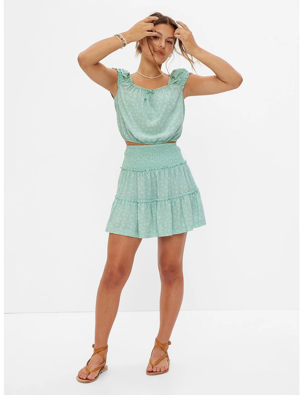 Green Girl Skirt