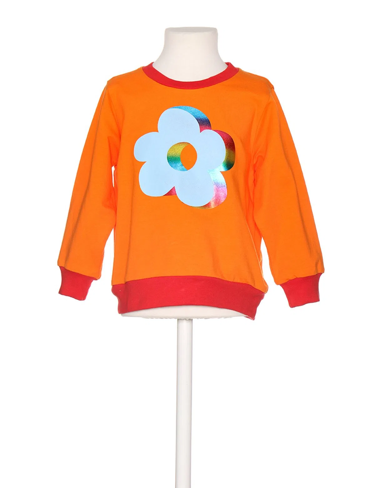 Sweatshirt Menina Laranja