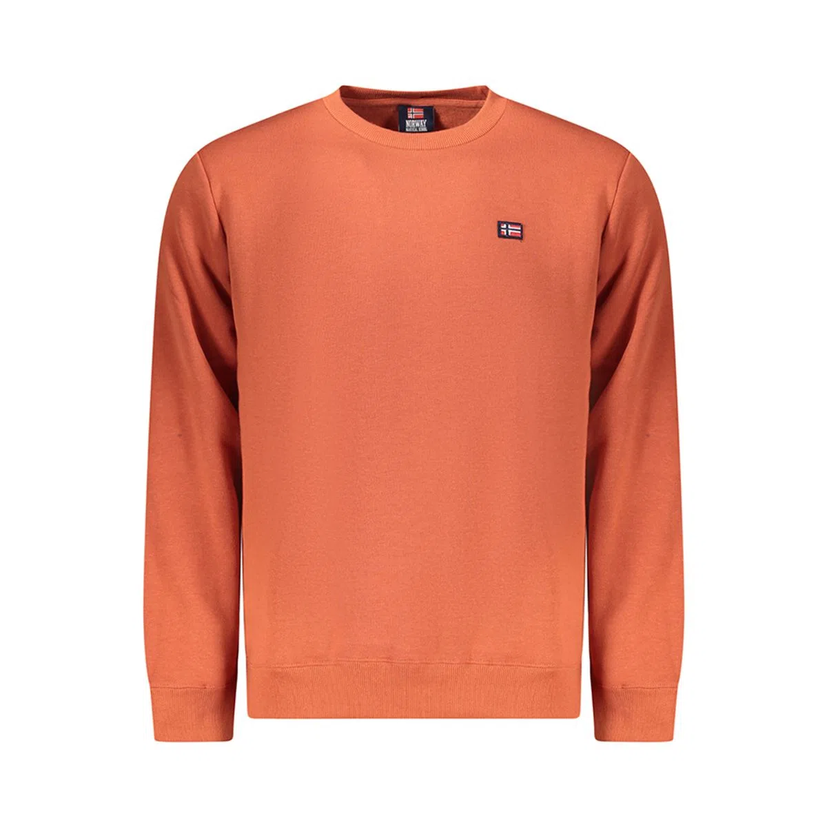 Sweatshirt Orange Homme