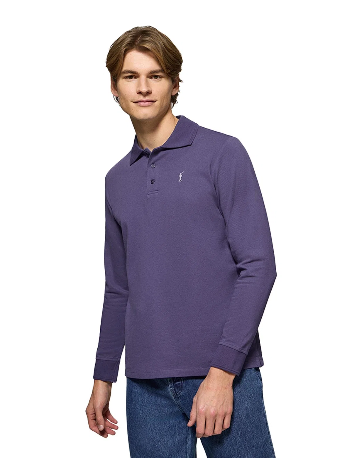 Pólo Rigby Go Ml Ss Azul Océano