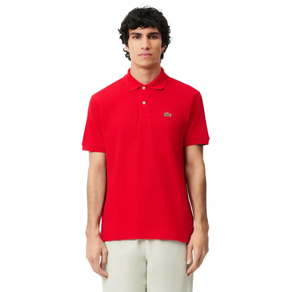 Pólo Clássico Vermelho