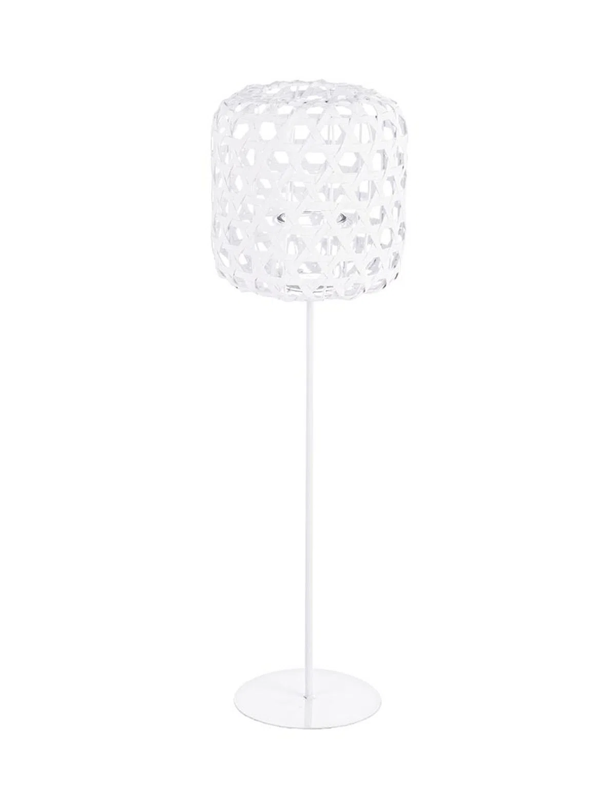 White Shade Candle Holder