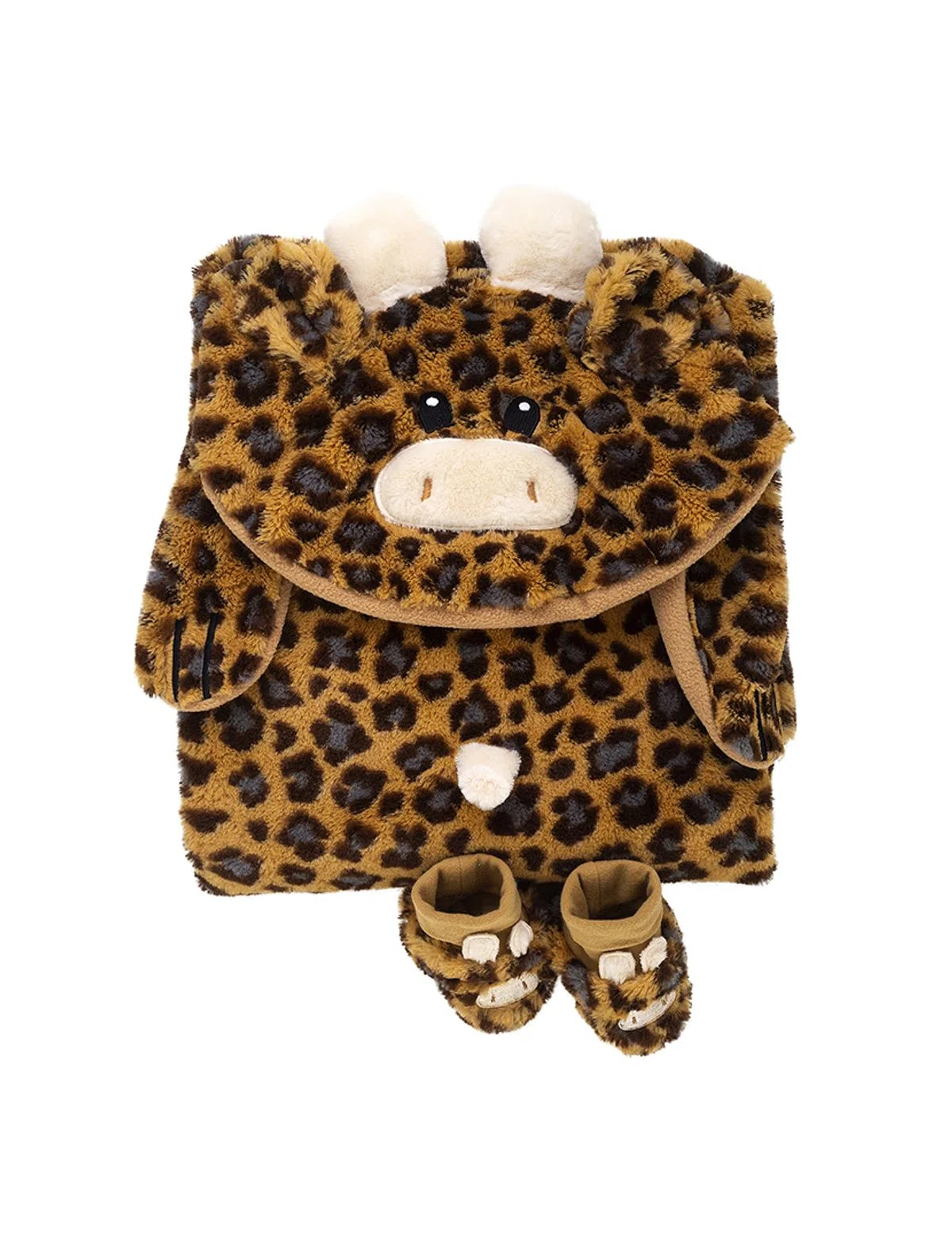 Ensemble de Chaussons et Couverture pour Bébé Multicolore