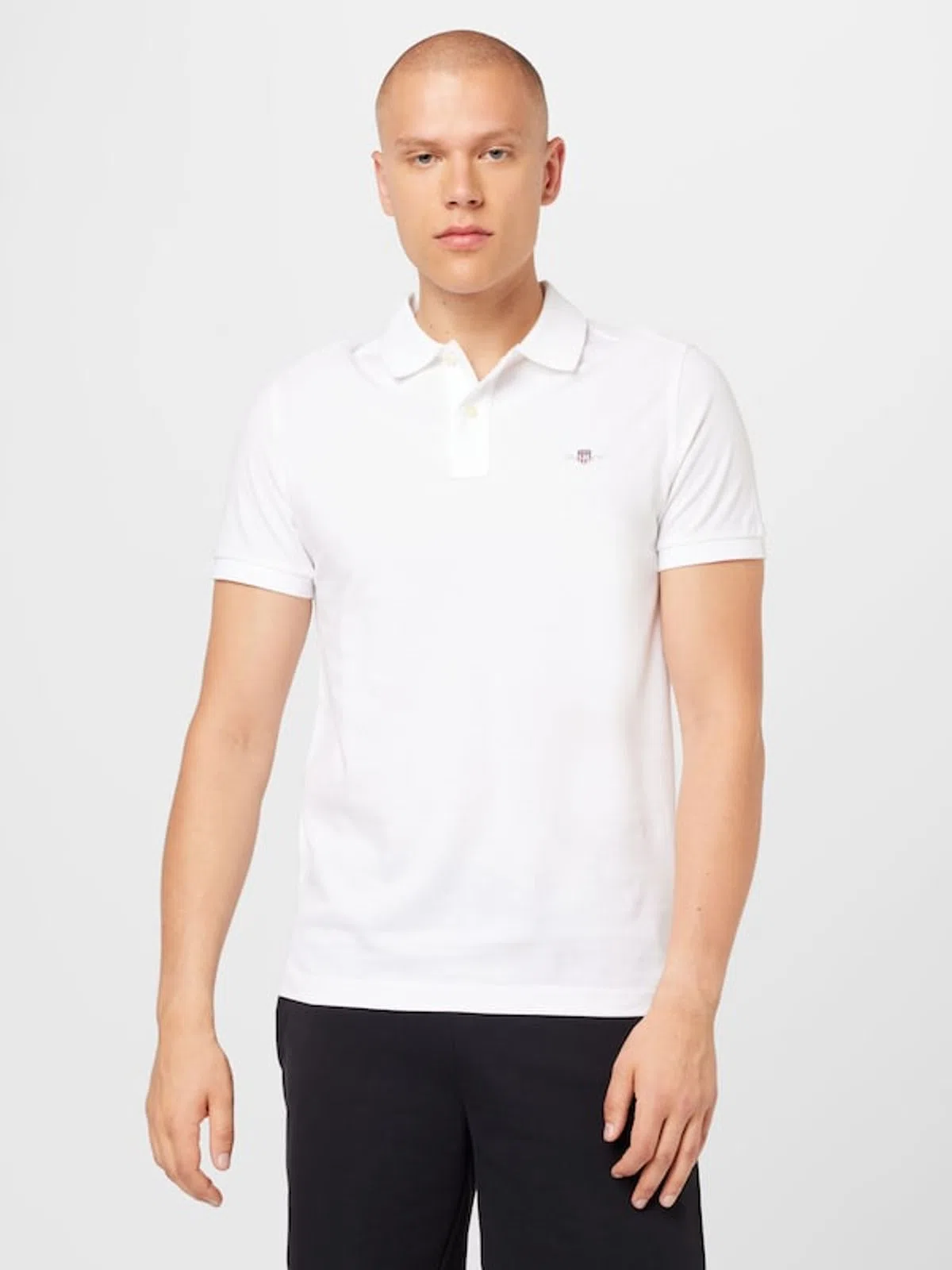 Pólo Logo Shield Branco