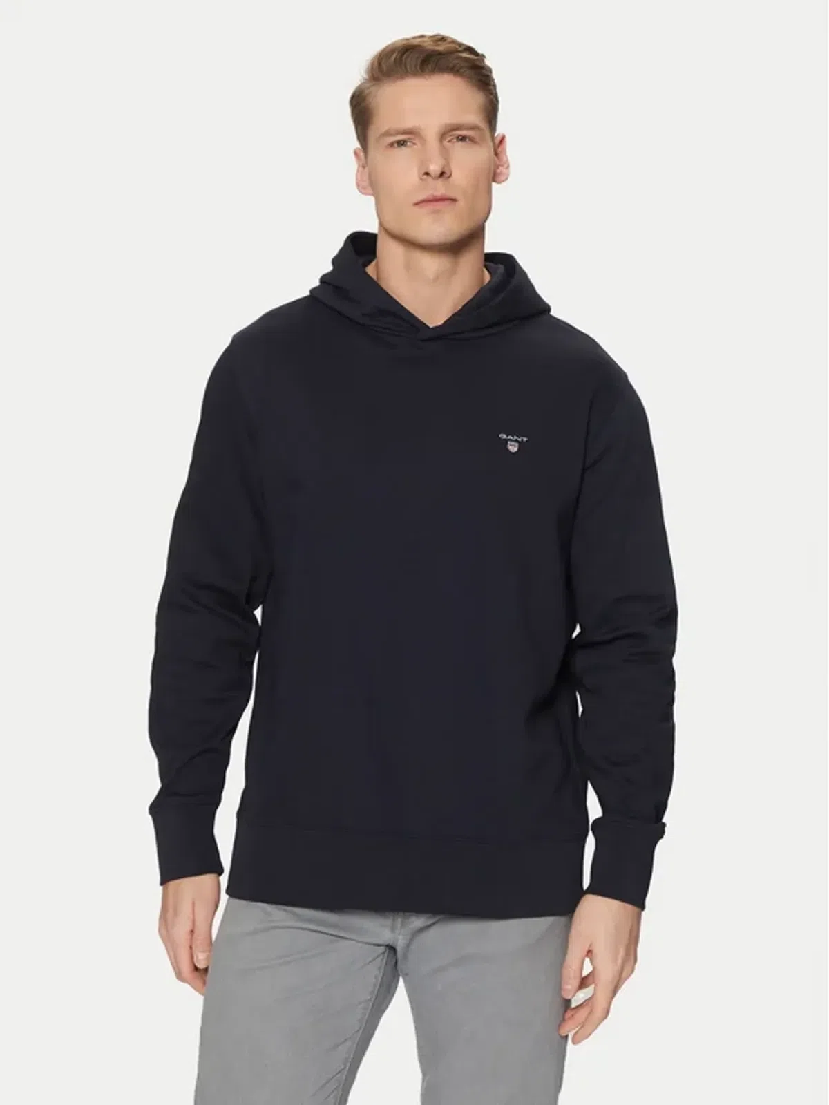 Sweatshirt Reg Emb Original Shield Azul