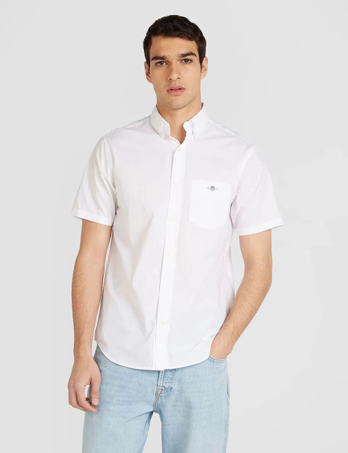 Camisa Oxford Regular Shield Blanca