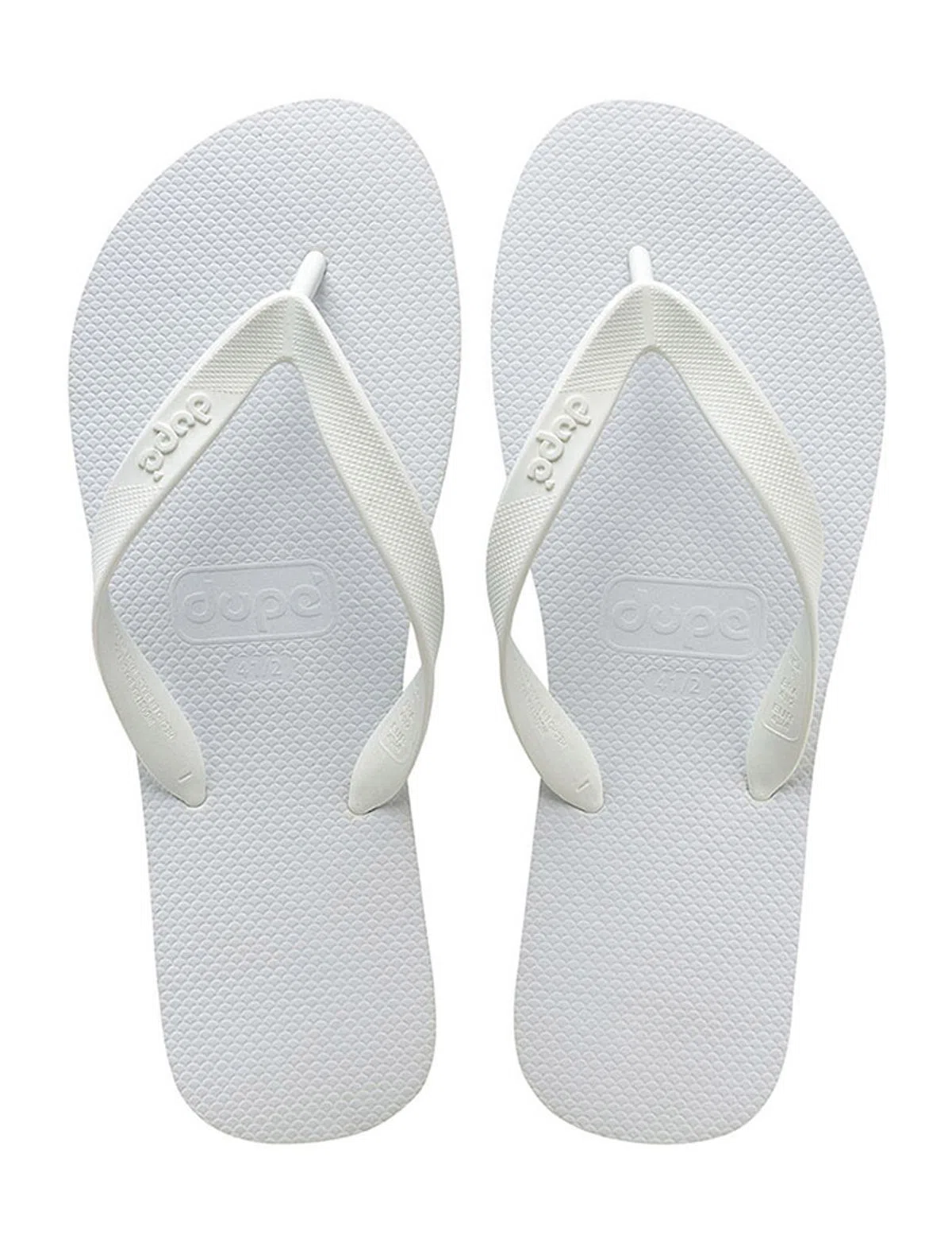 Chinelos Unisexo Branco