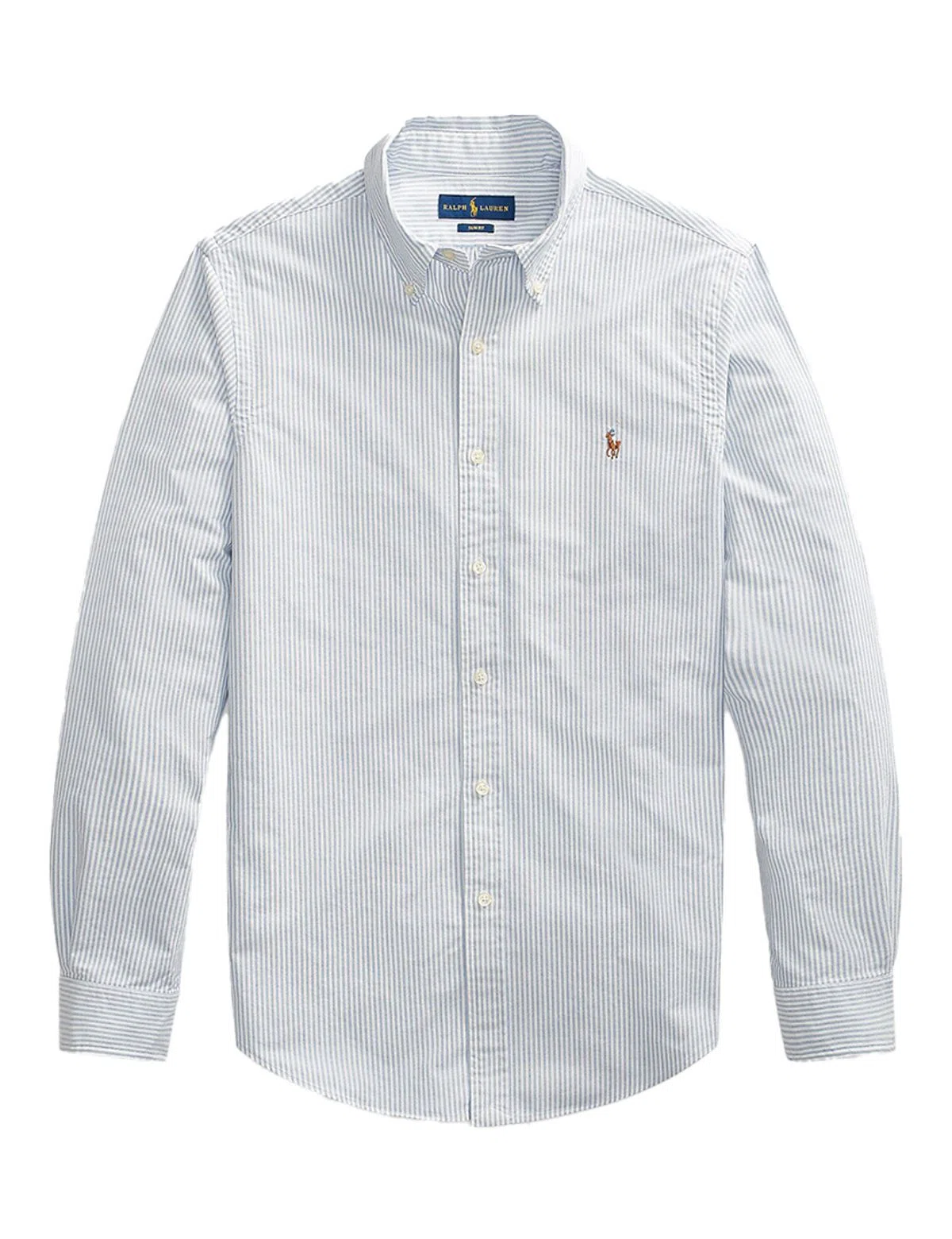 Camisa Homem Riscas Azul