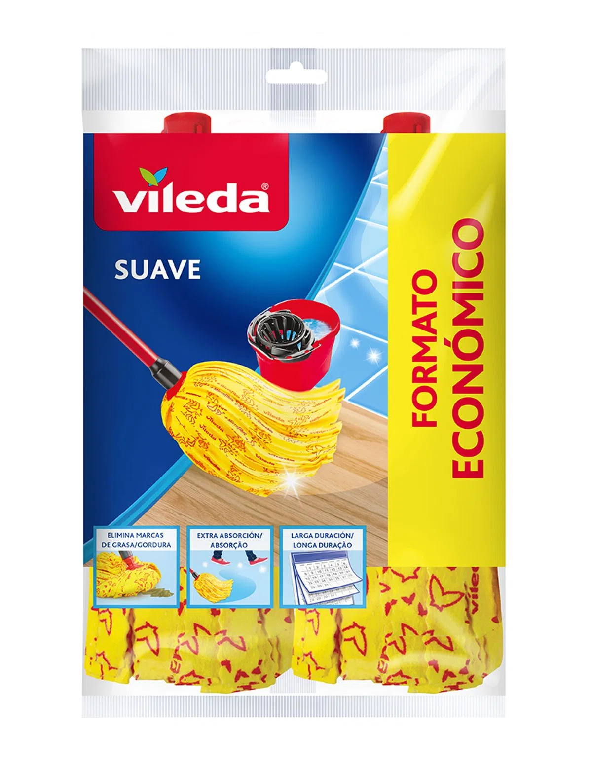 Recarga para Esfregona Dupla Suave 2 Un