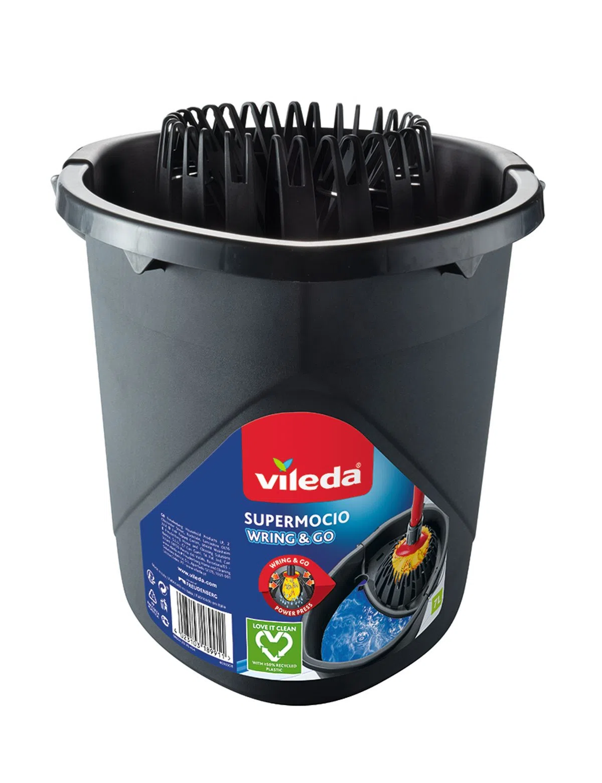 Bucket with Wring & Go Mop