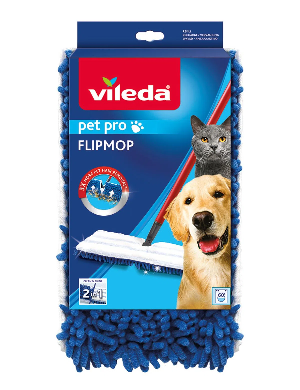 Recarga Flip Mop Microfibras Pet Pro