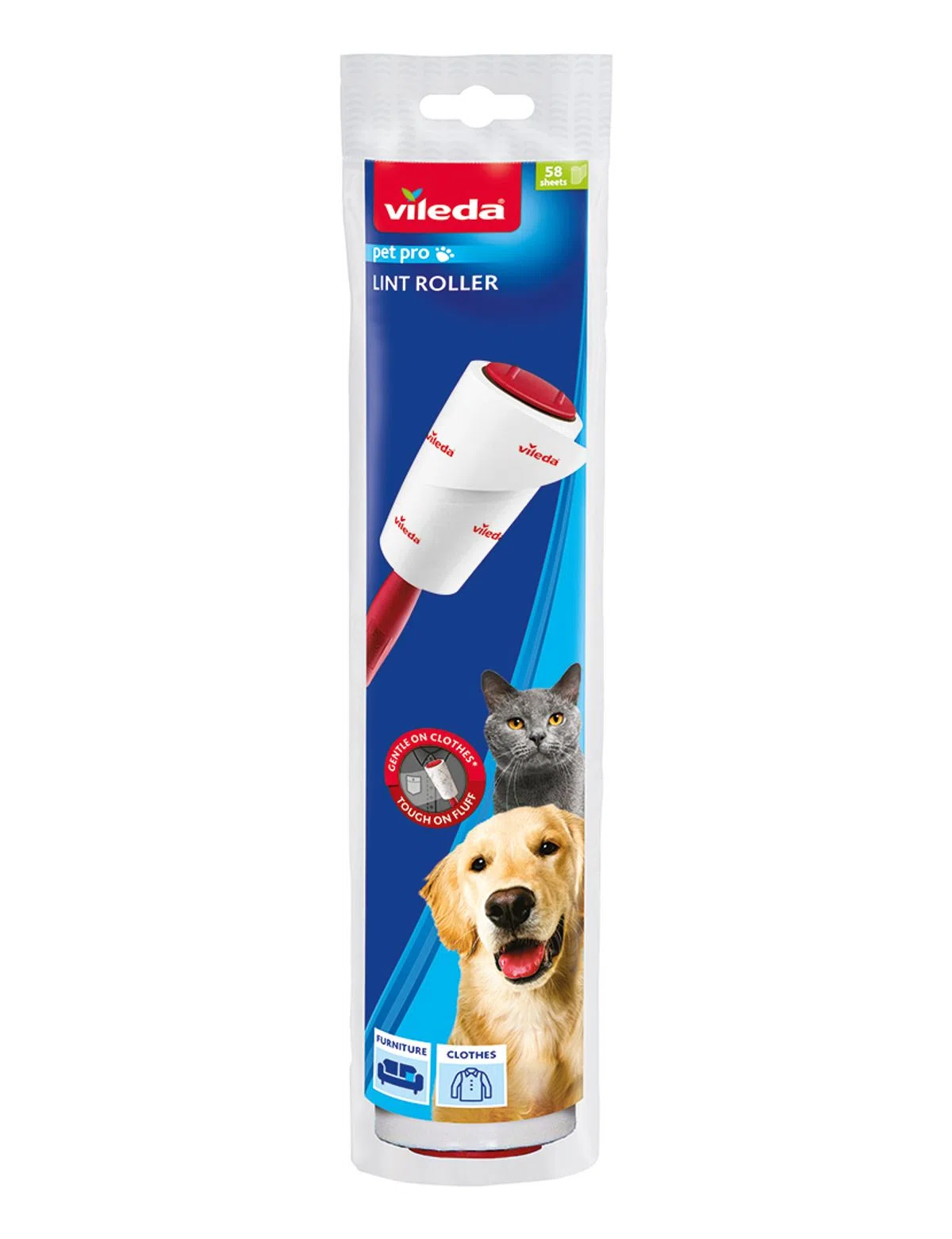 Pet Pro Sticky Roller System with 58 Sheets