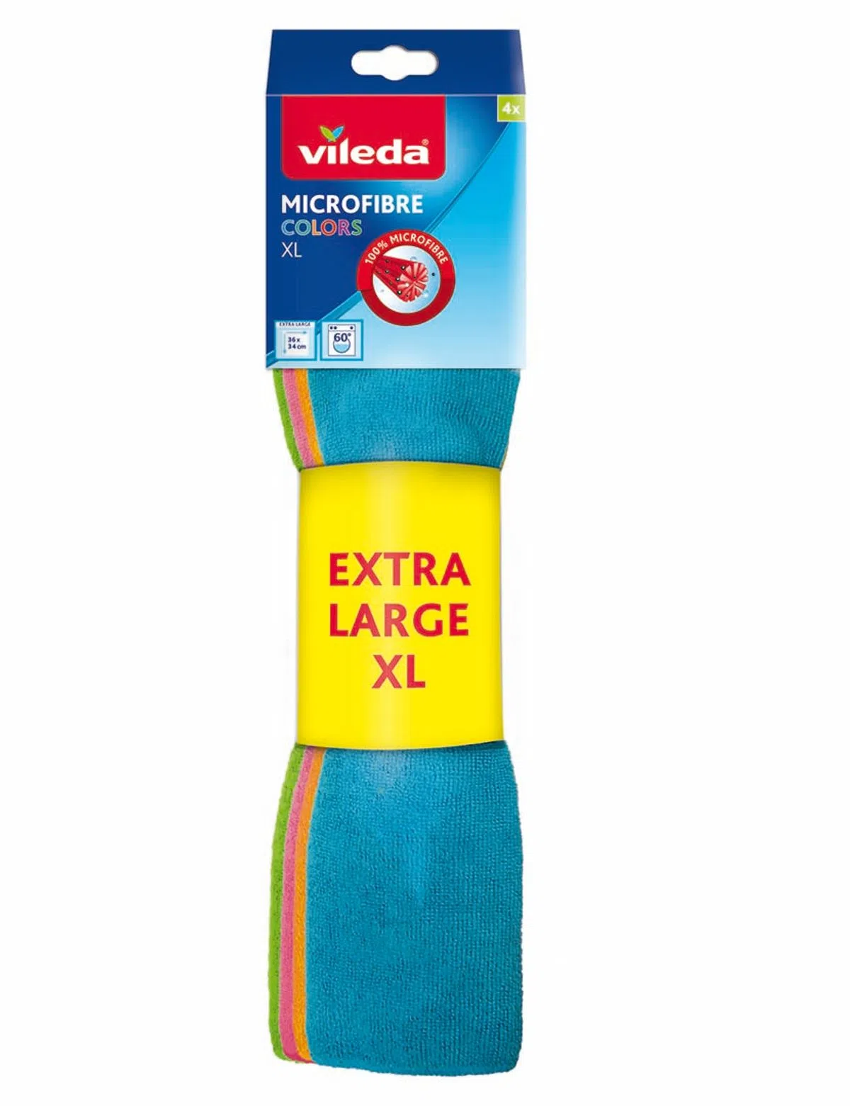 Pano Microfibras Colors XL 4 Un