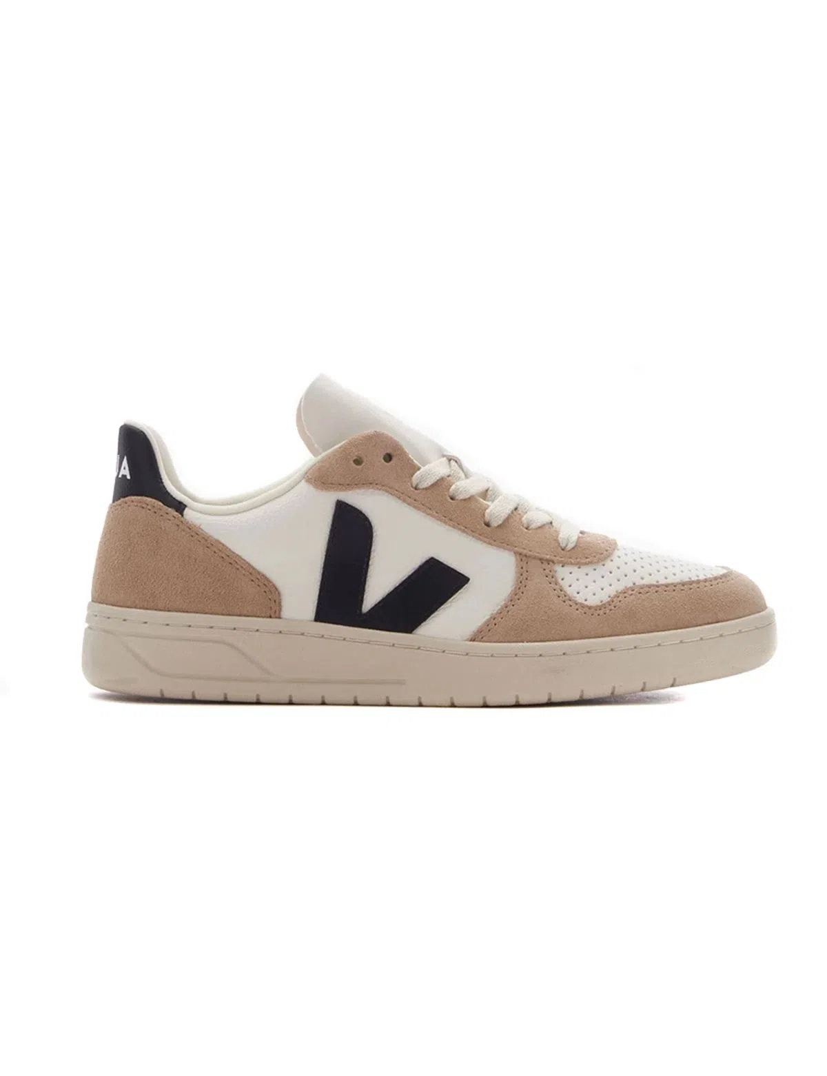 Baskets V-10 Chromefree Beige-Marron