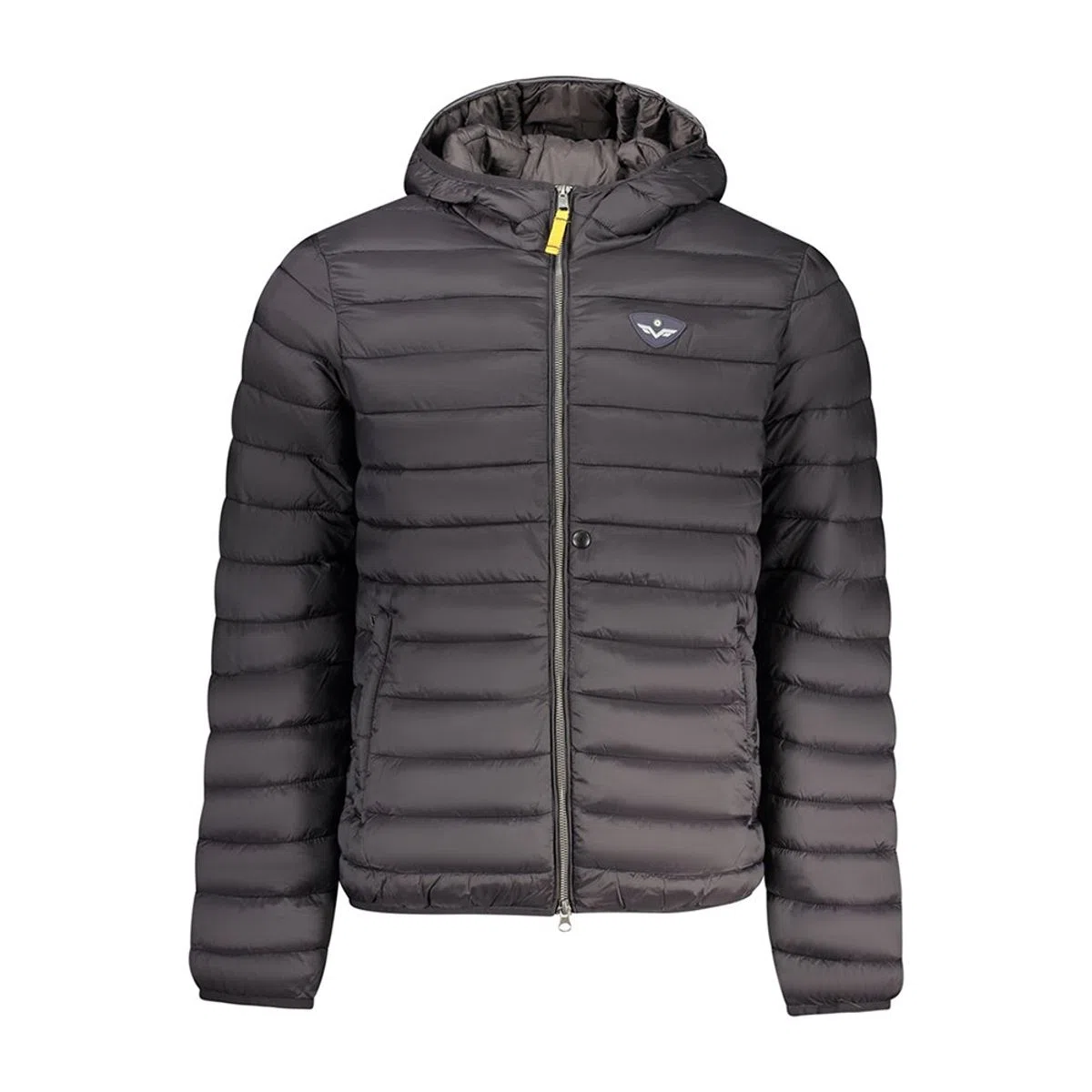 Men's Black Hooded Jacket