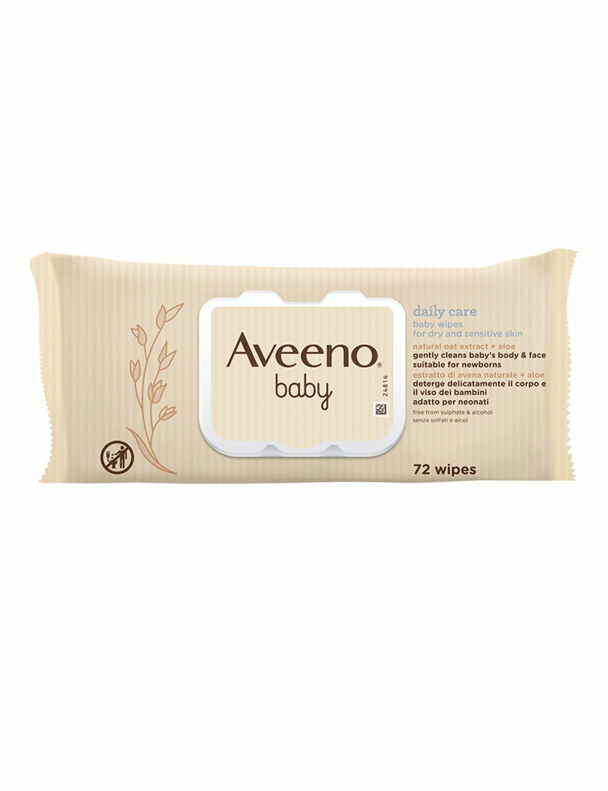 BABY WIPES 72 Units